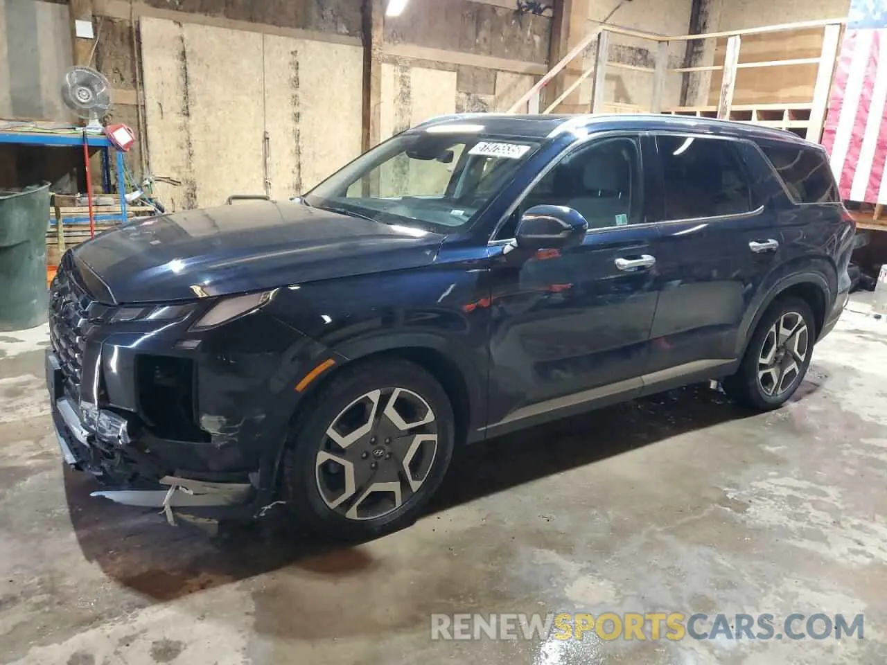 1 fotografías del automóvil dañado KM8R4DGE4RU722853 HYUNDAI PALISADE 2024