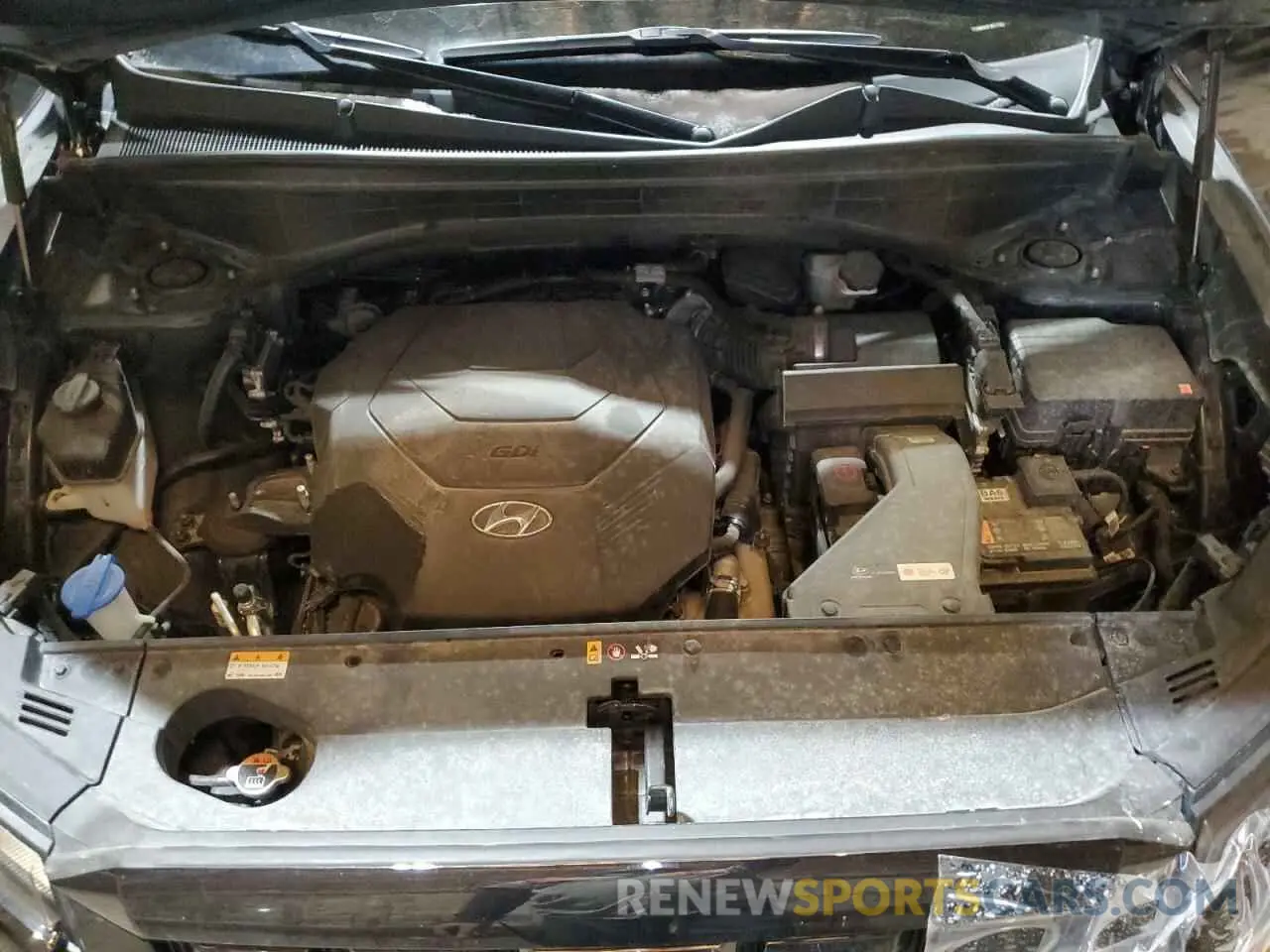 12 fotografías del automóvil dañado KM8R4DGE4RU722853 HYUNDAI PALISADE 2024
