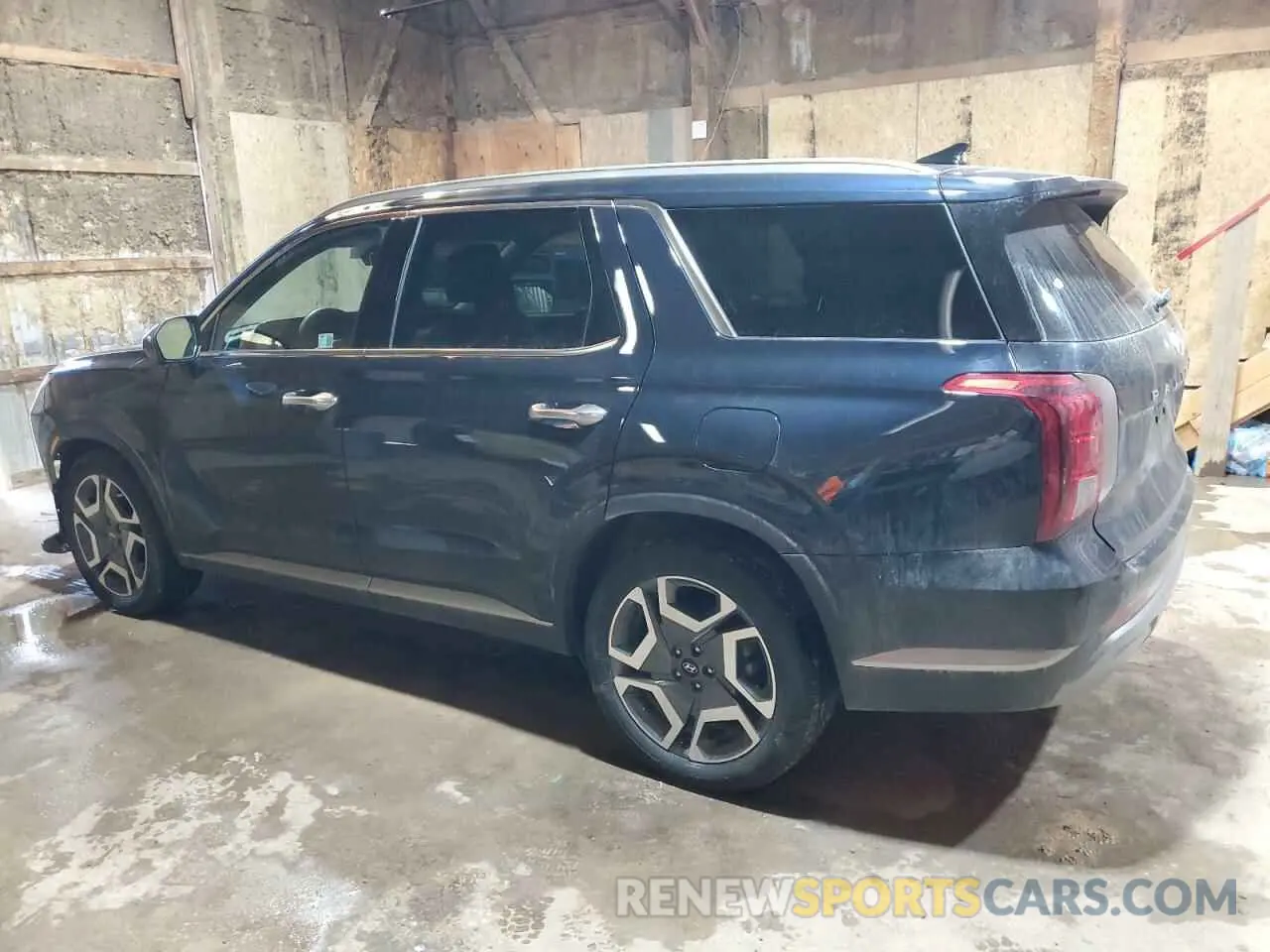 2 fotografías del automóvil dañado KM8R4DGE4RU722853 HYUNDAI PALISADE 2024