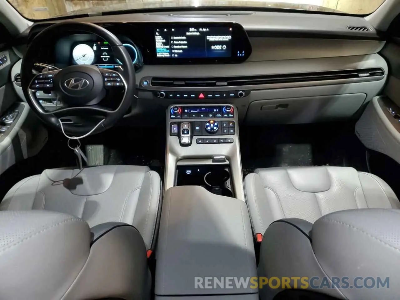 8 fotografías del automóvil dañado KM8R4DGE4RU722853 HYUNDAI PALISADE 2024