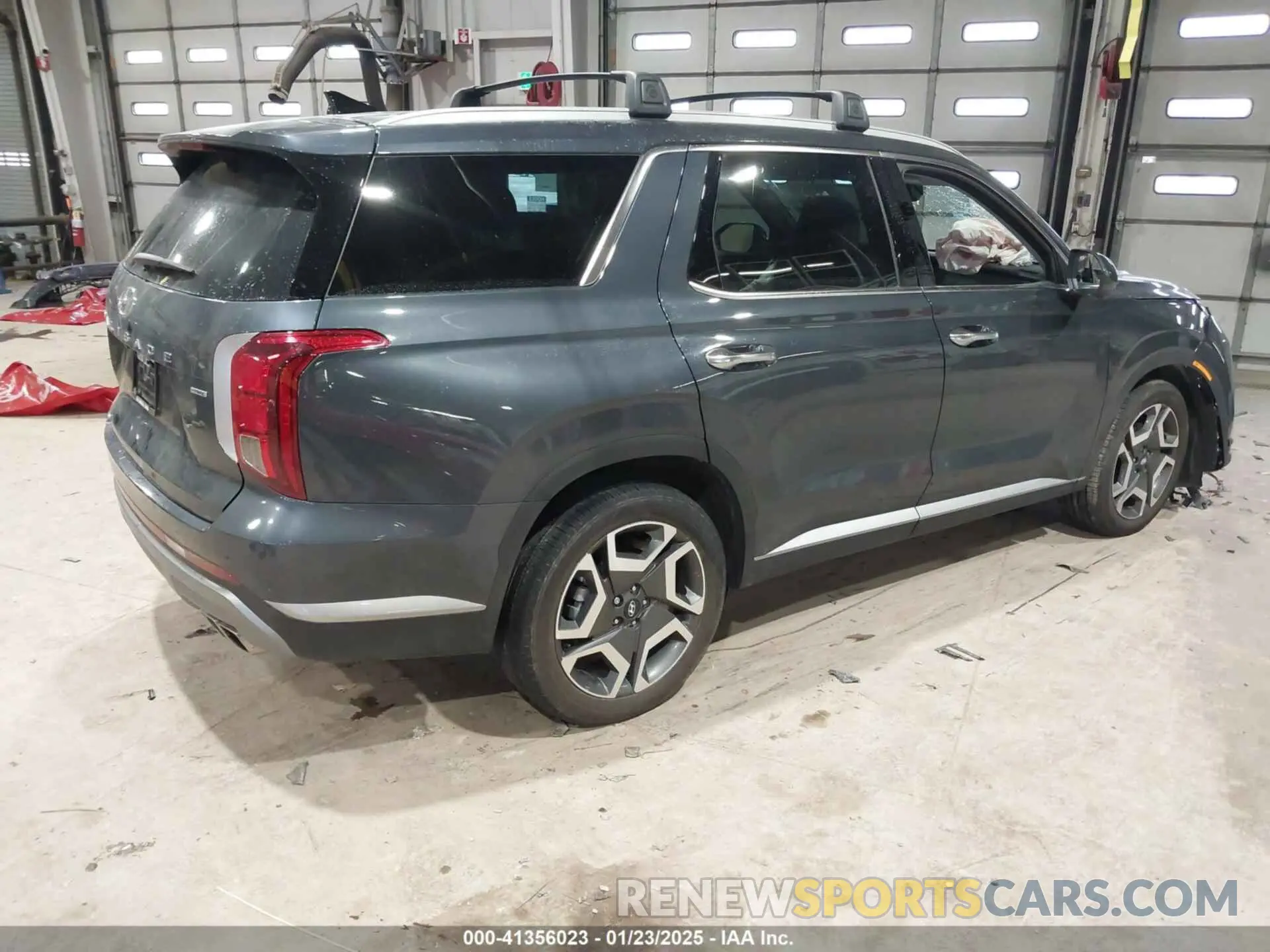 4 fotografías del automóvil dañado KM8R4DGE6RU786490 HYUNDAI PALISADE 2024