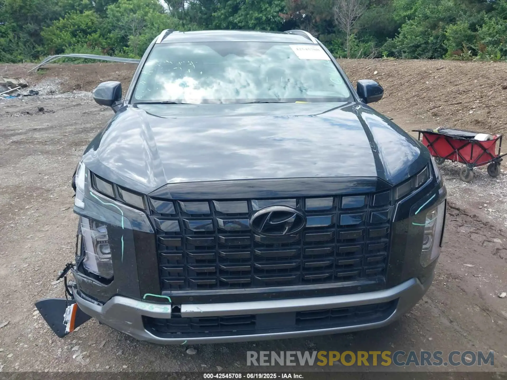 12 fotografías del automóvil dañado KM8R4DGE9RU690501 HYUNDAI PALISADE 2024