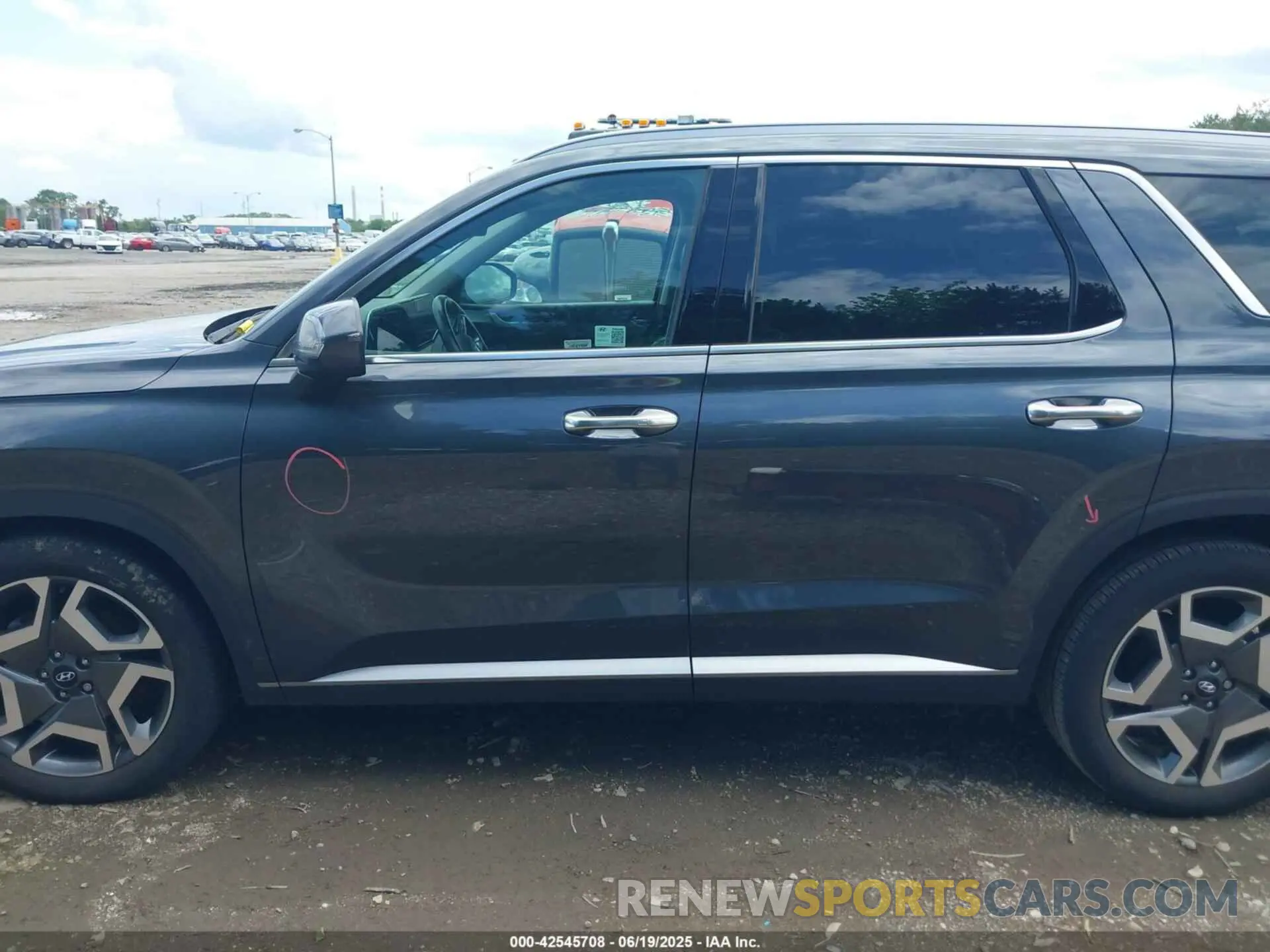14 fotografías del automóvil dañado KM8R4DGE9RU690501 HYUNDAI PALISADE 2024
