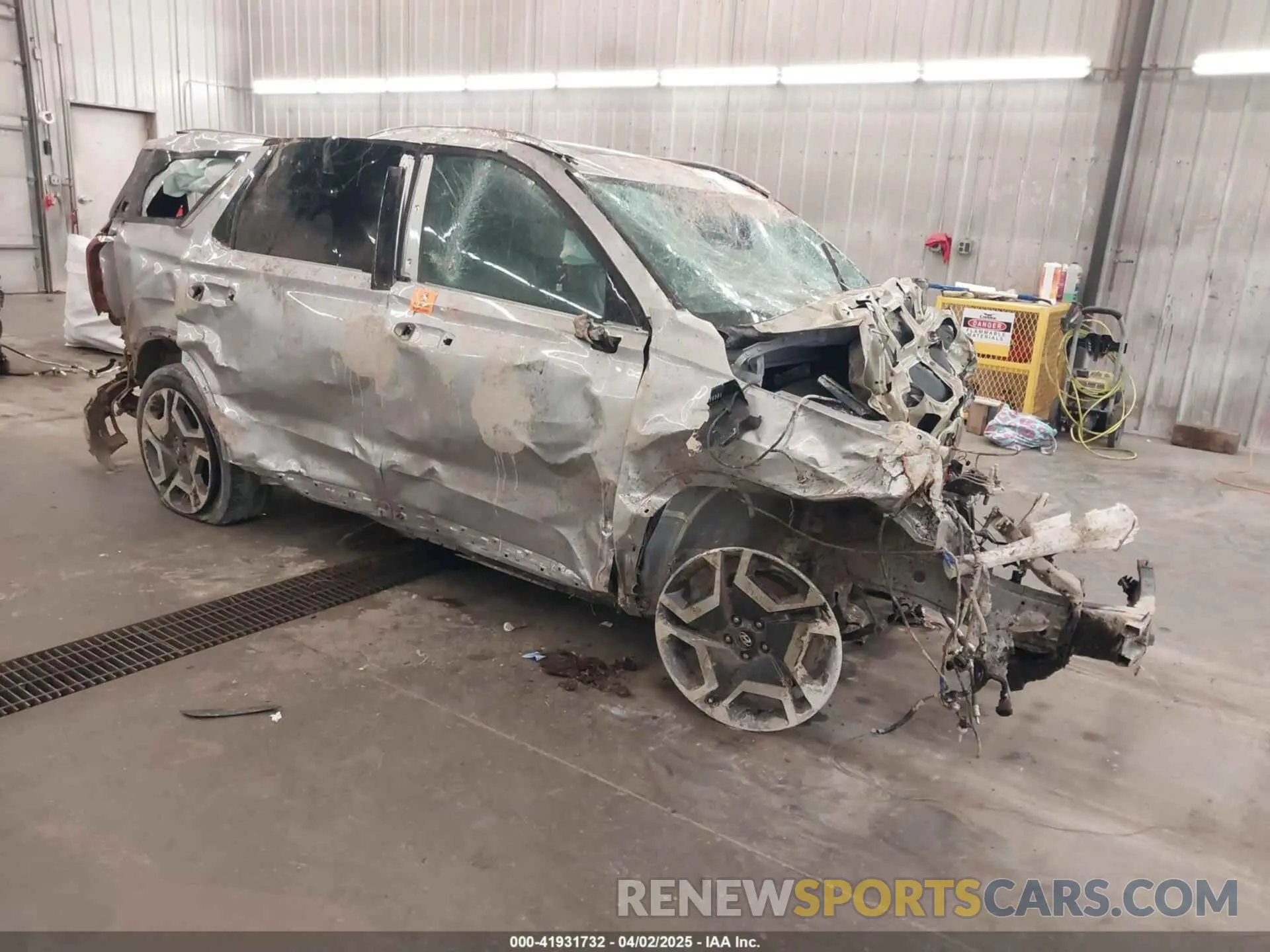 1 fotografías del automóvil dañado KM8R4DGEXRU753234 HYUNDAI PALISADE 2024