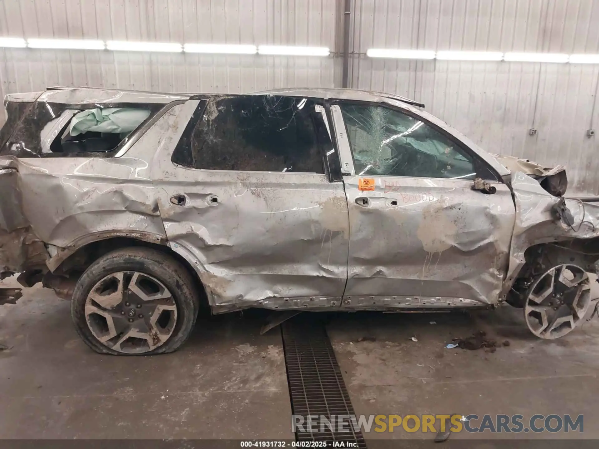 13 fotografías del automóvil dañado KM8R4DGEXRU753234 HYUNDAI PALISADE 2024