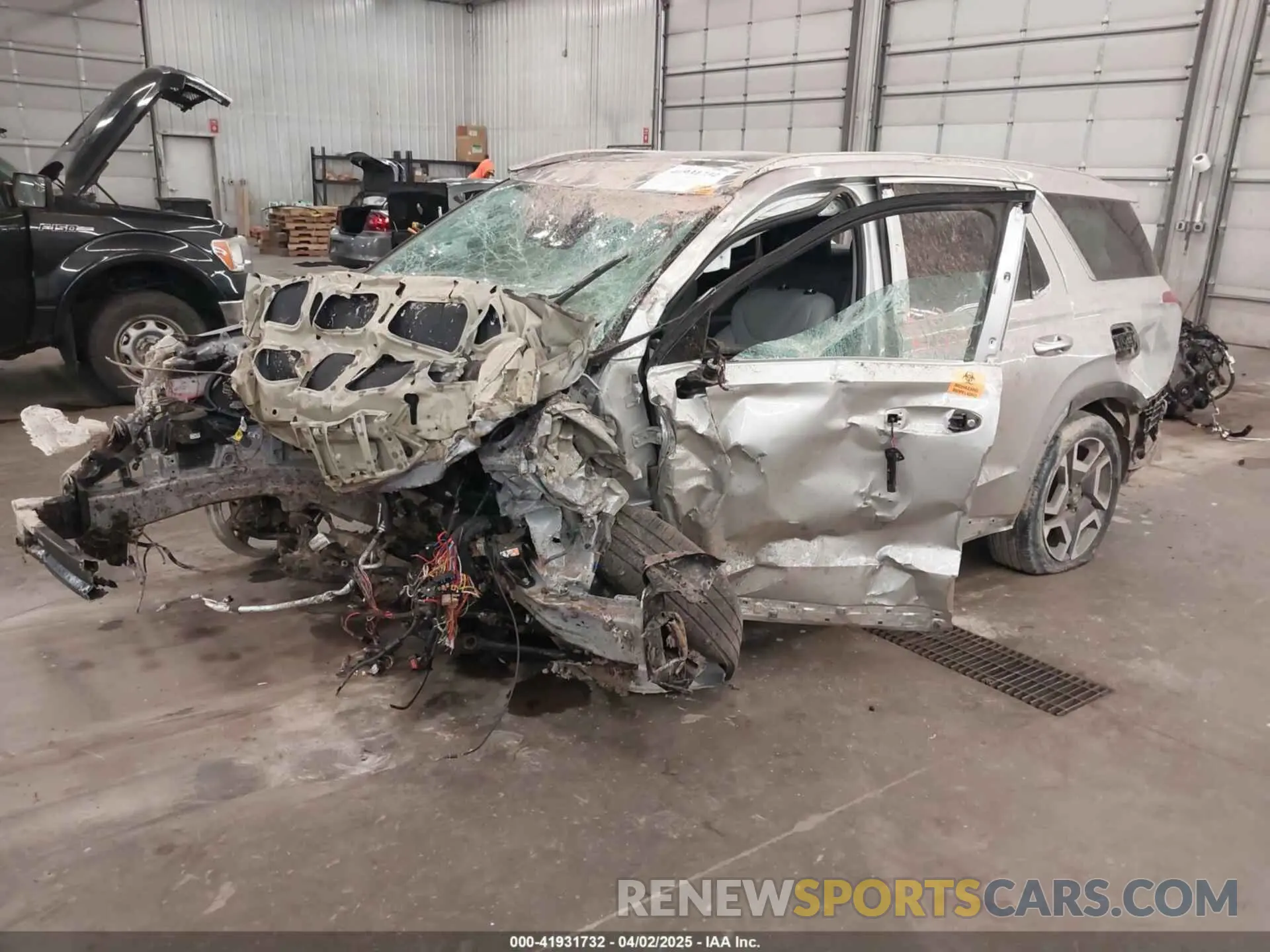 2 fotografías del automóvil dañado KM8R4DGEXRU753234 HYUNDAI PALISADE 2024
