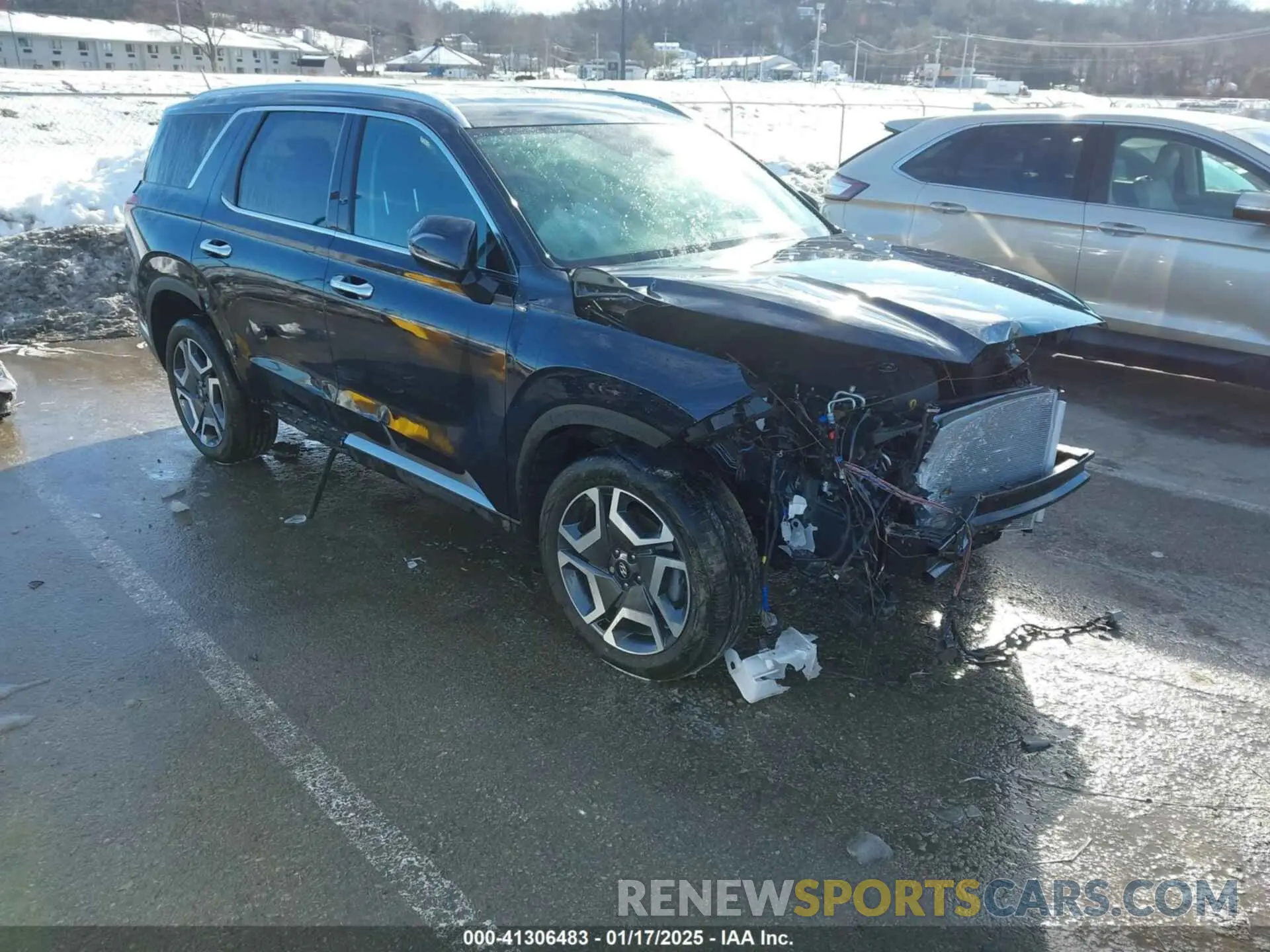 1 fotografías del automóvil dañado KM8R4DGEXRU797167 HYUNDAI PALISADE 2024