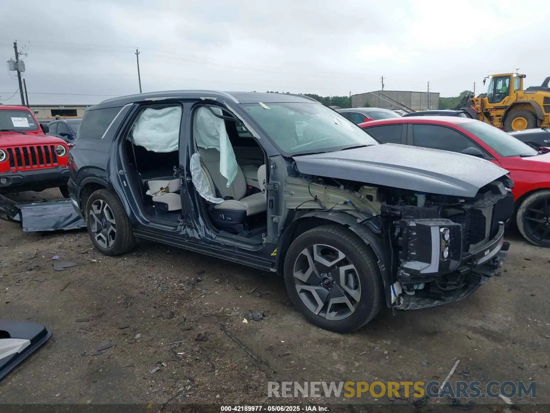 1 fotografías del automóvil dañado KM8R54GE3RU741276 HYUNDAI PALISADE 2024