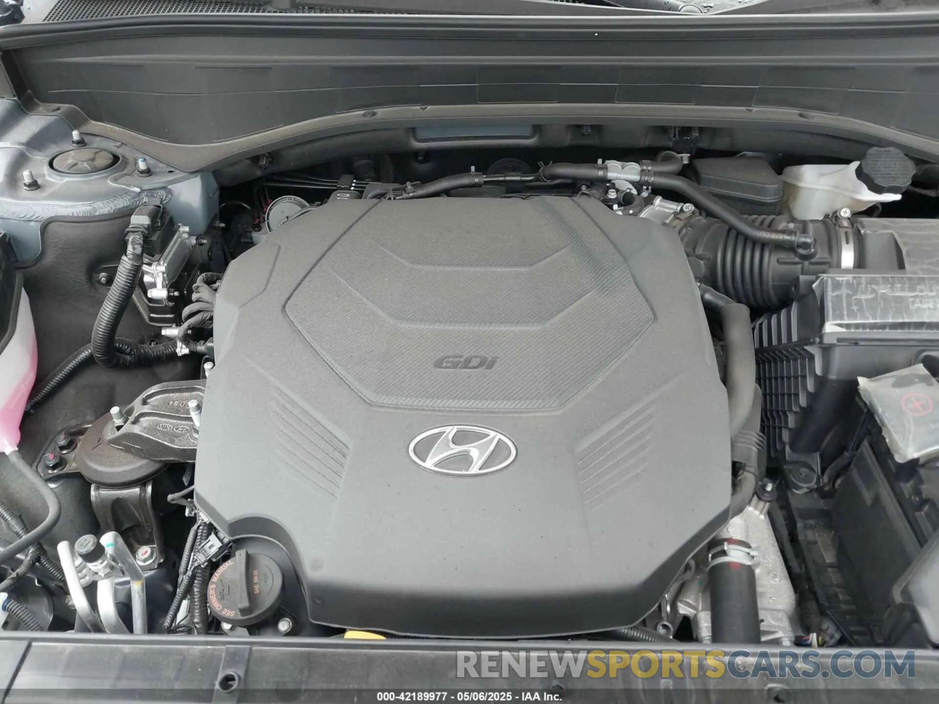 10 fotografías del automóvil dañado KM8R54GE3RU741276 HYUNDAI PALISADE 2024