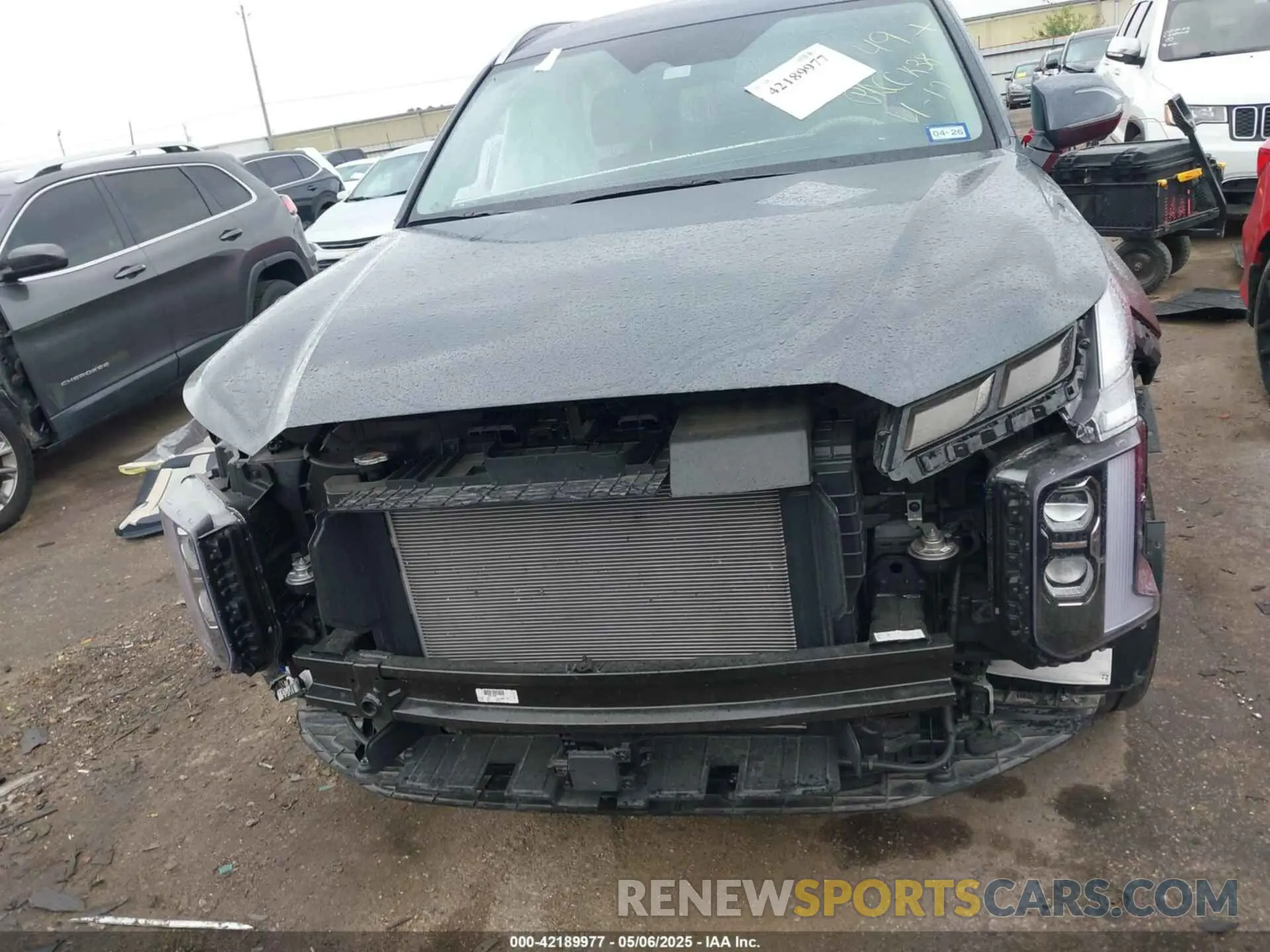 13 fotografías del automóvil dañado KM8R54GE3RU741276 HYUNDAI PALISADE 2024