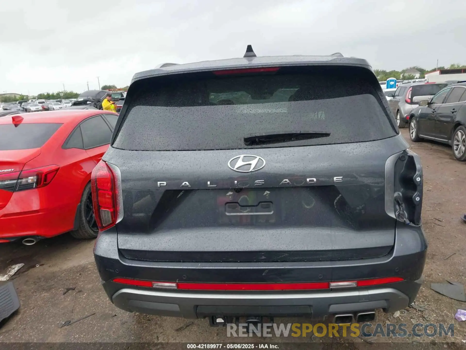 17 fotografías del automóvil dañado KM8R54GE3RU741276 HYUNDAI PALISADE 2024