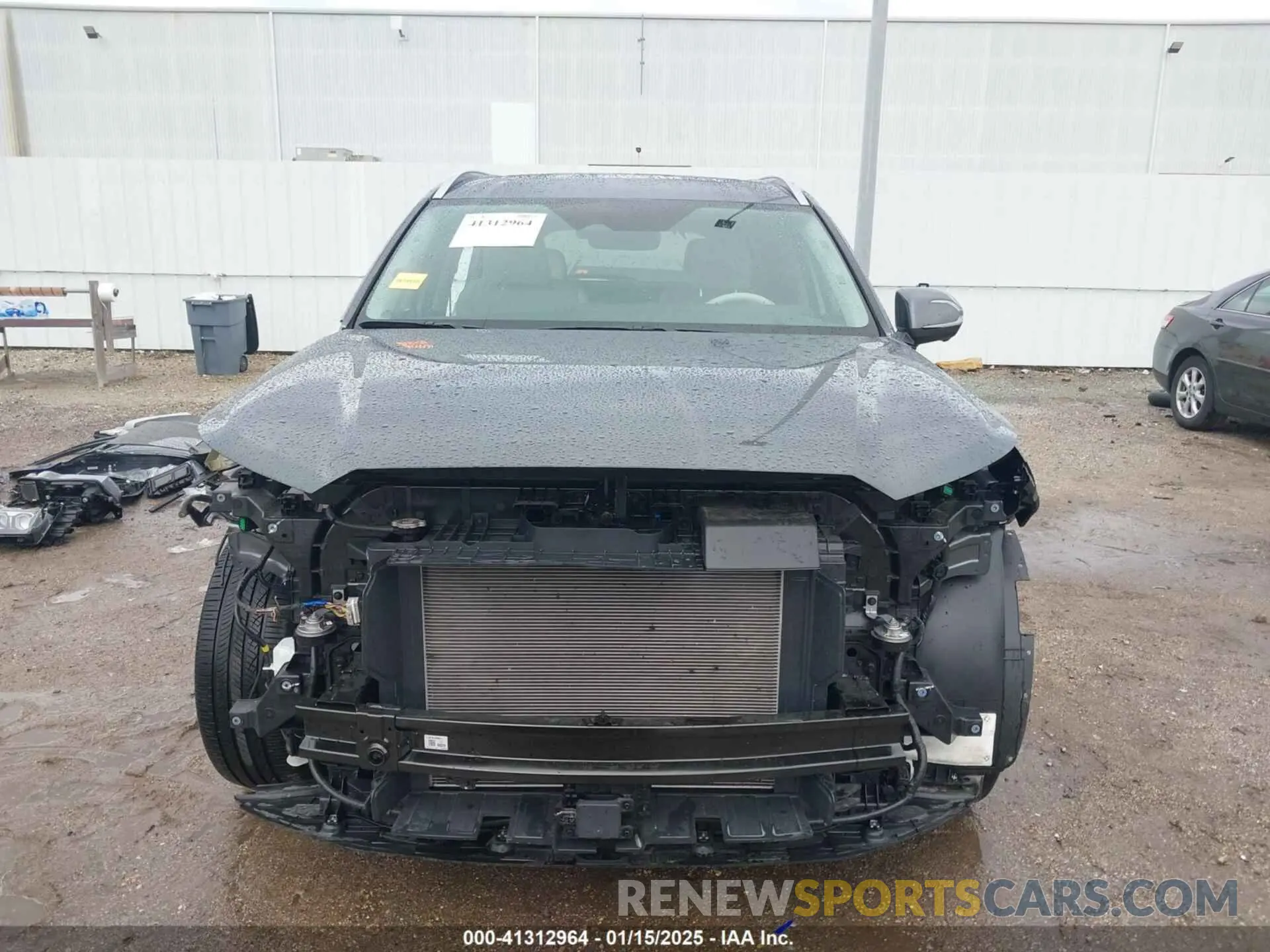 12 fotografías del automóvil dañado KM8R54GE4RU740900 HYUNDAI PALISADE 2024