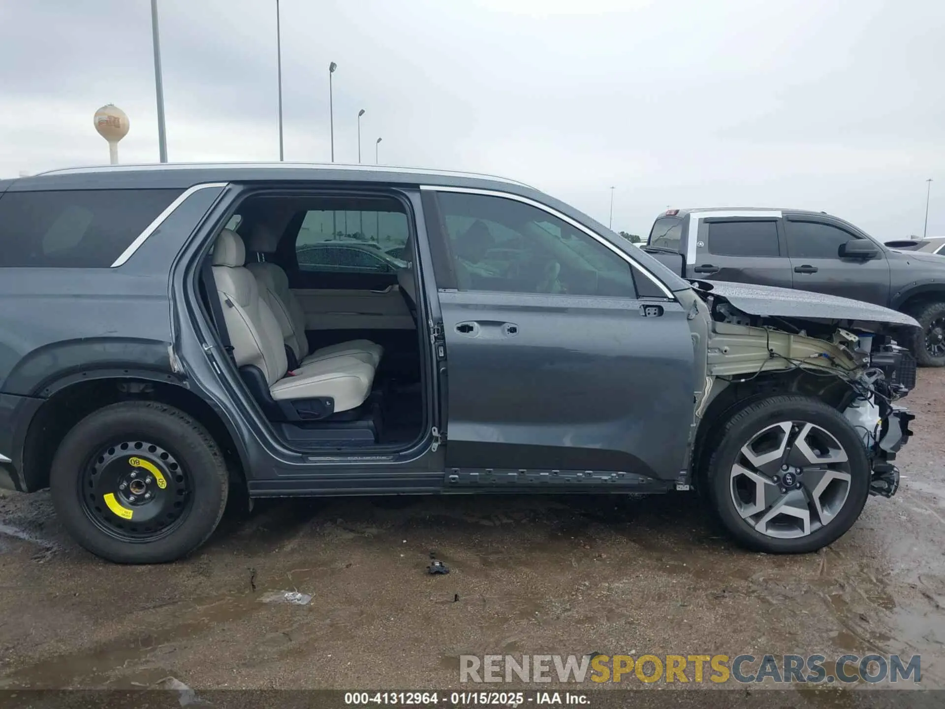 13 fotografías del automóvil dañado KM8R54GE4RU740900 HYUNDAI PALISADE 2024