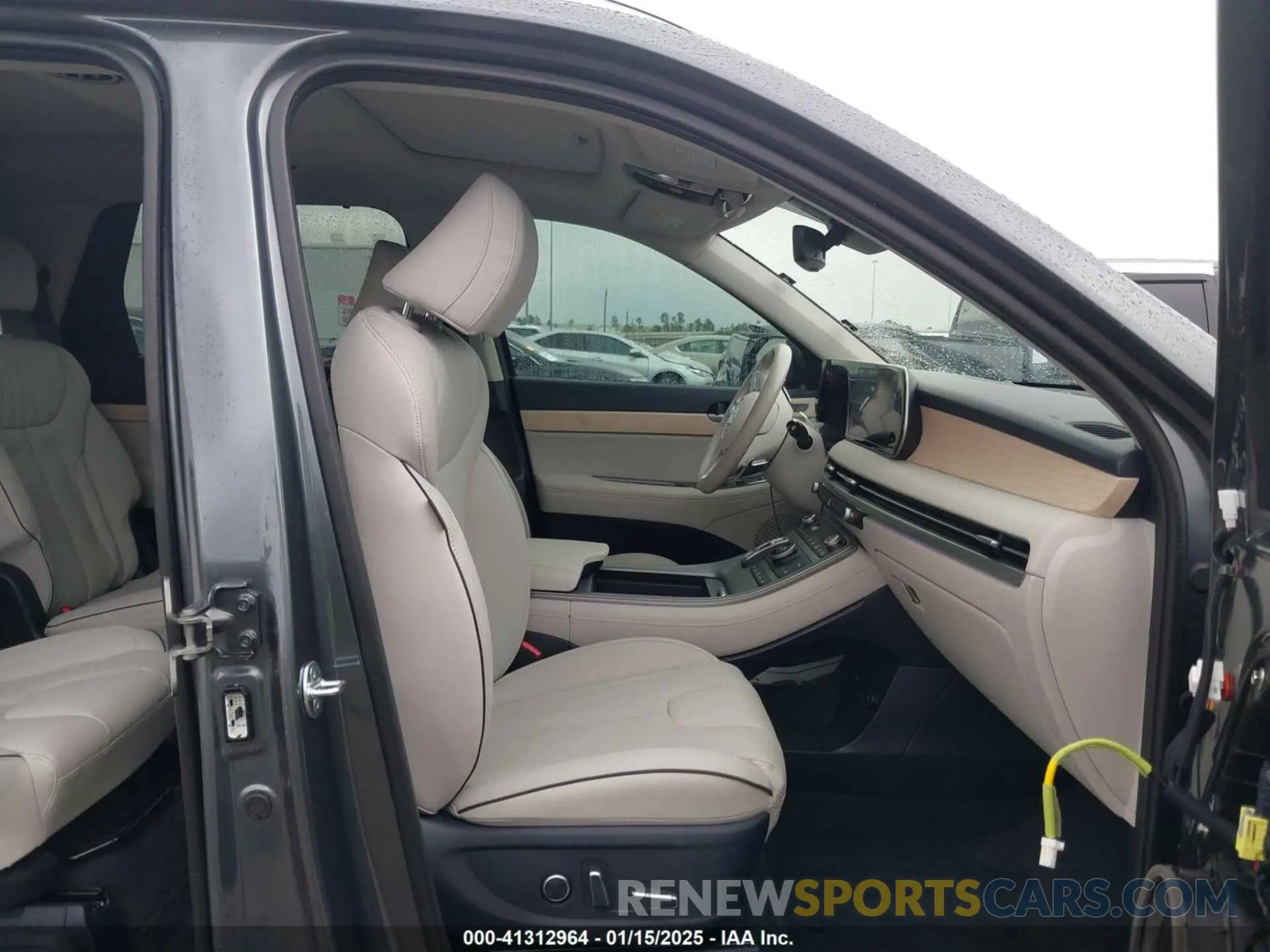 5 fotografías del automóvil dañado KM8R54GE4RU740900 HYUNDAI PALISADE 2024