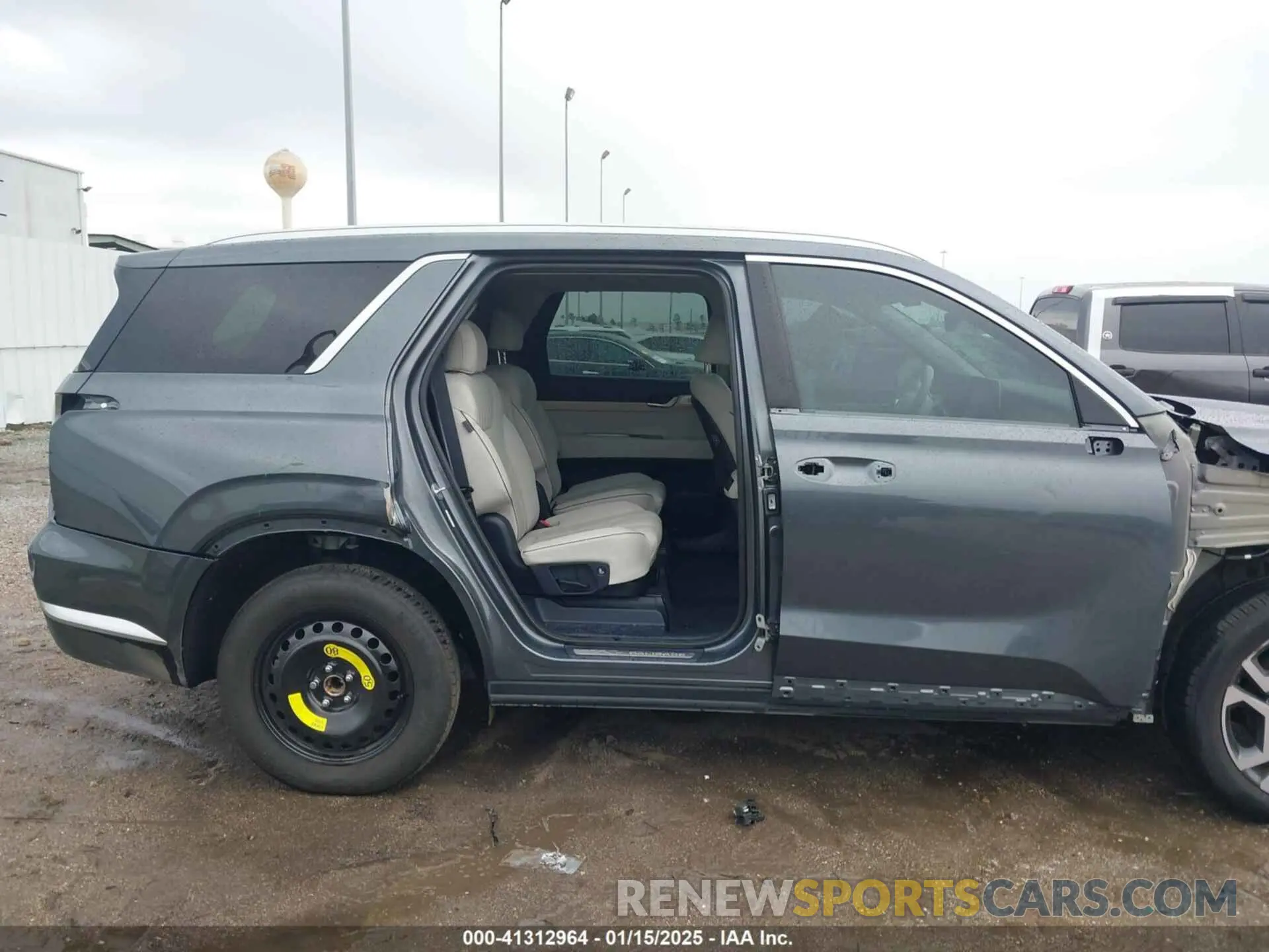 6 fotografías del automóvil dañado KM8R54GE4RU740900 HYUNDAI PALISADE 2024