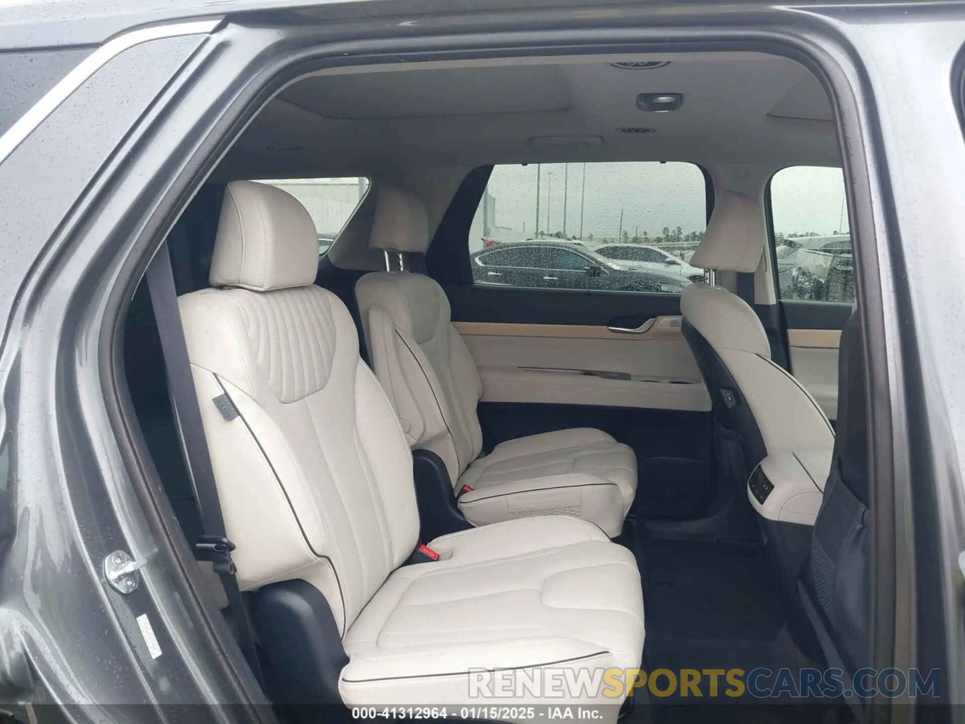 8 fotografías del automóvil dañado KM8R54GE4RU740900 HYUNDAI PALISADE 2024