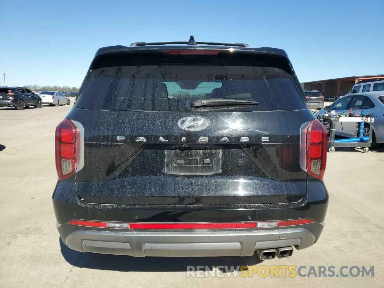 6 fotografías del automóvil dañado KM8R54GE5RU686121 HYUNDAI PALISADE 2024