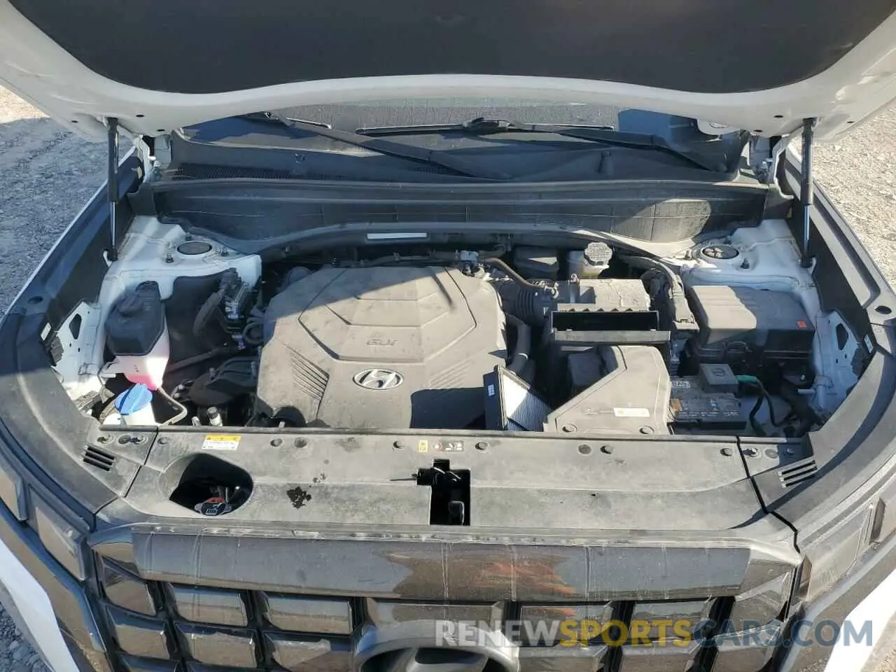 11 fotografías del automóvil dañado KM8R54GE5RU735396 HYUNDAI PALISADE 2024
