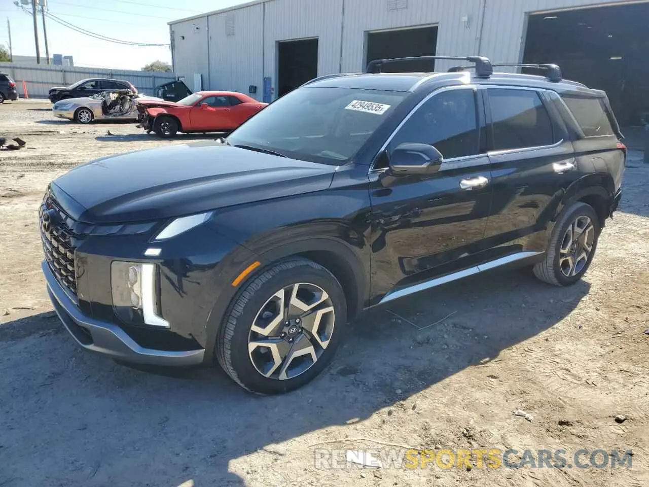 1 fotografías del automóvil dañado KM8R54GE7RU780422 HYUNDAI PALISADE 2024