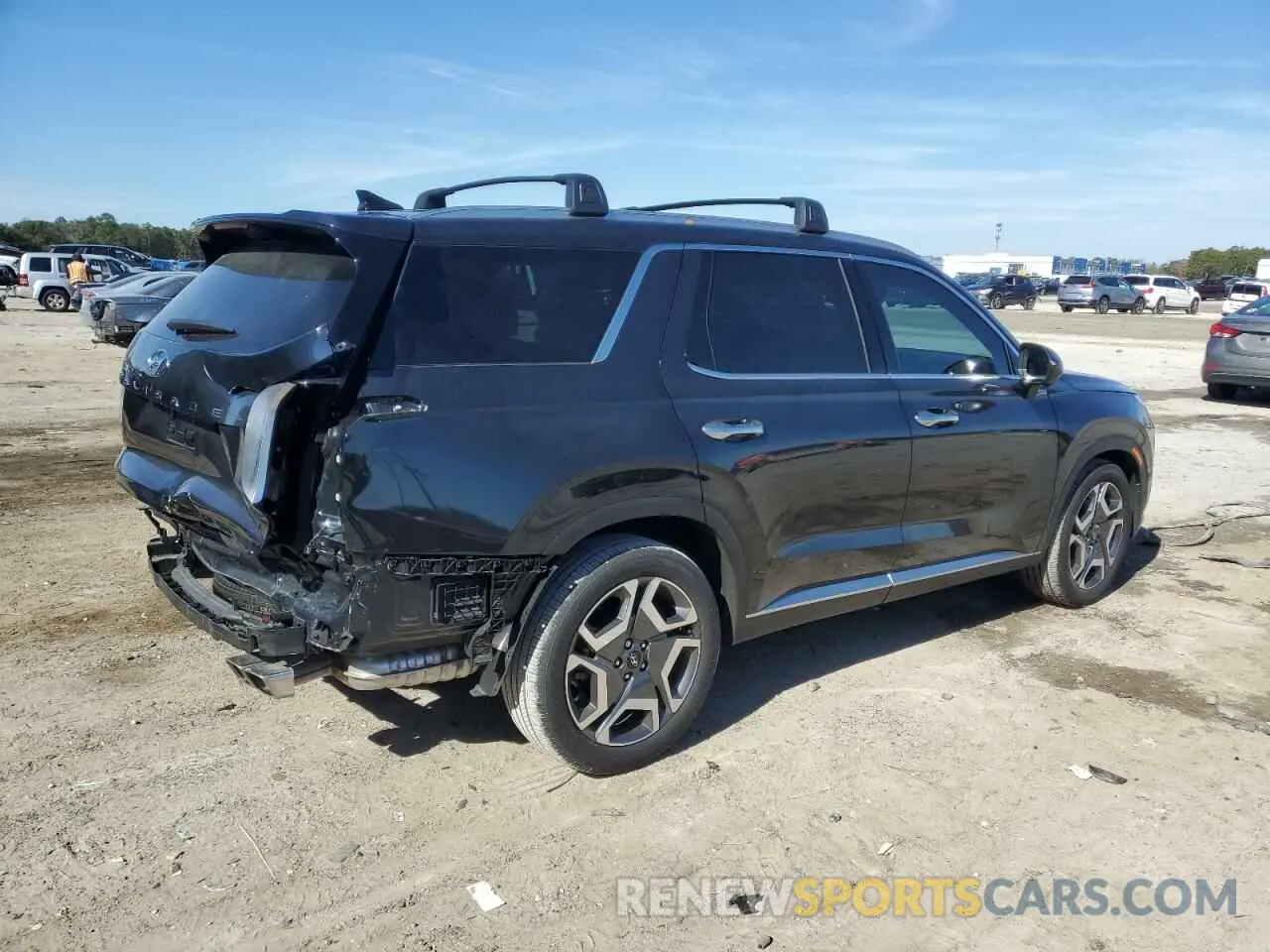 3 fotografías del automóvil dañado KM8R54GE7RU780422 HYUNDAI PALISADE 2024