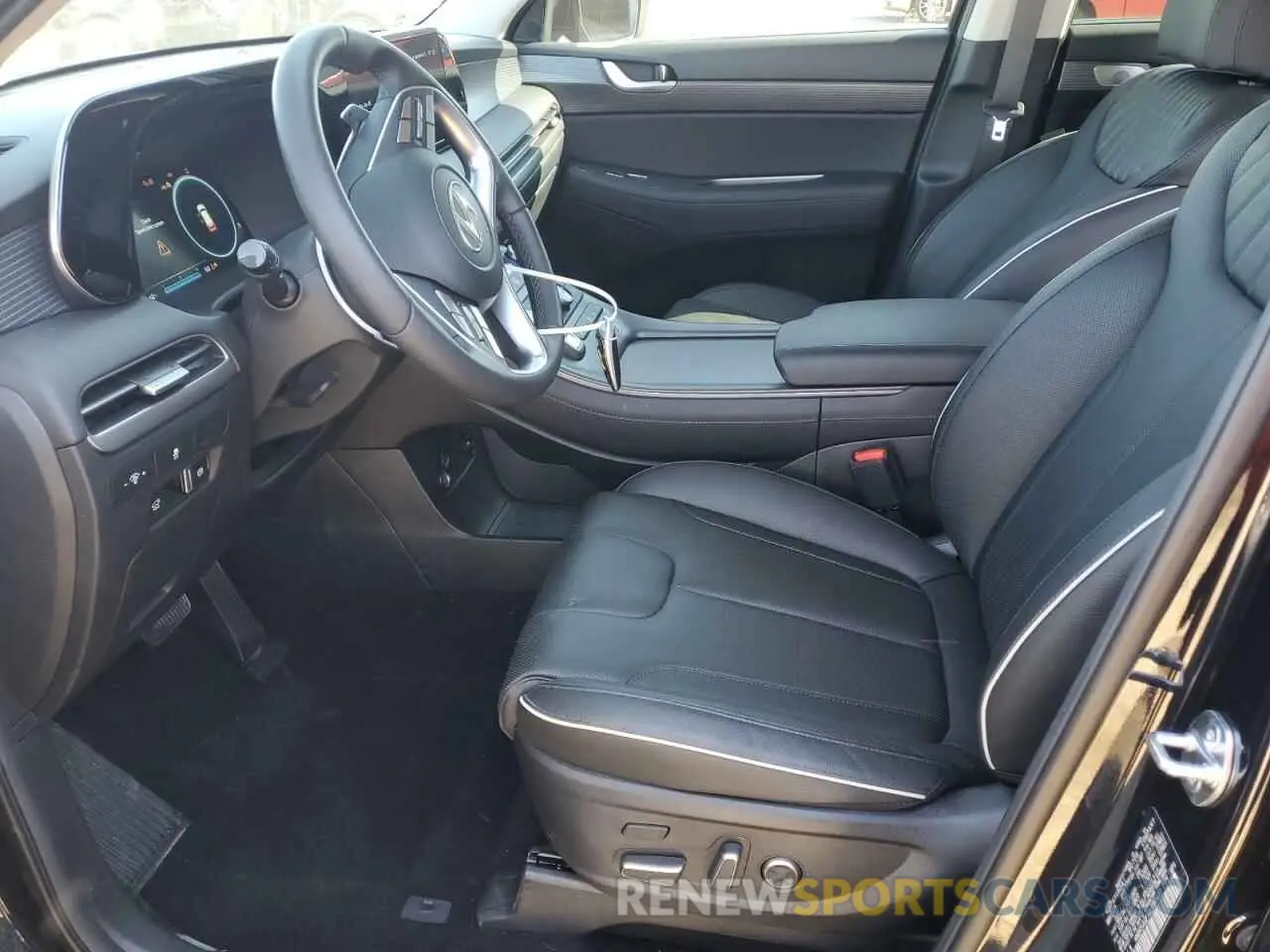 7 fotografías del automóvil dañado KM8R54GE7RU780422 HYUNDAI PALISADE 2024