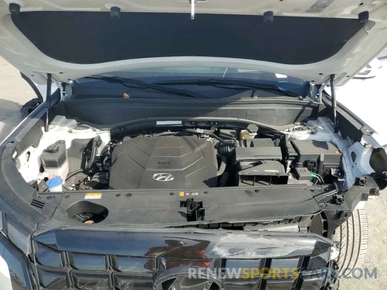 12 fotografías del automóvil dañado KM8R54GE9RU655325 HYUNDAI PALISADE 2024