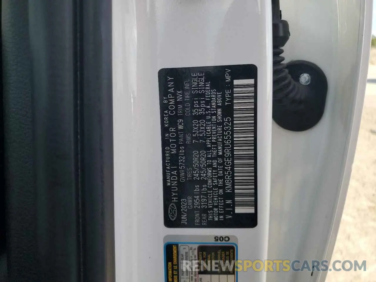 13 fotografías del automóvil dañado KM8R54GE9RU655325 HYUNDAI PALISADE 2024
