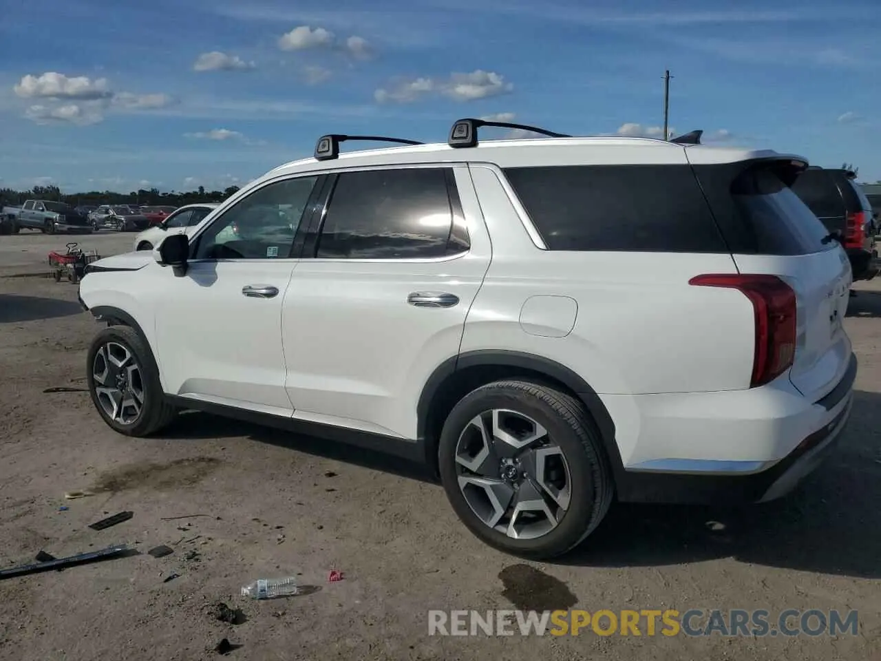 2 fotografías del automóvil dañado KM8R54GE9RU655325 HYUNDAI PALISADE 2024