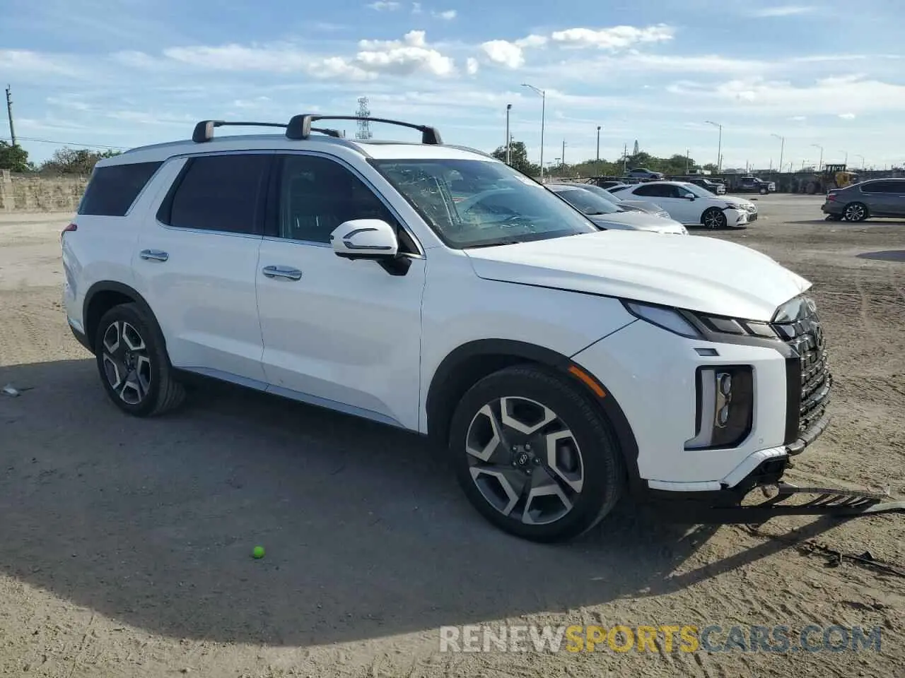4 fotografías del automóvil dañado KM8R54GE9RU655325 HYUNDAI PALISADE 2024