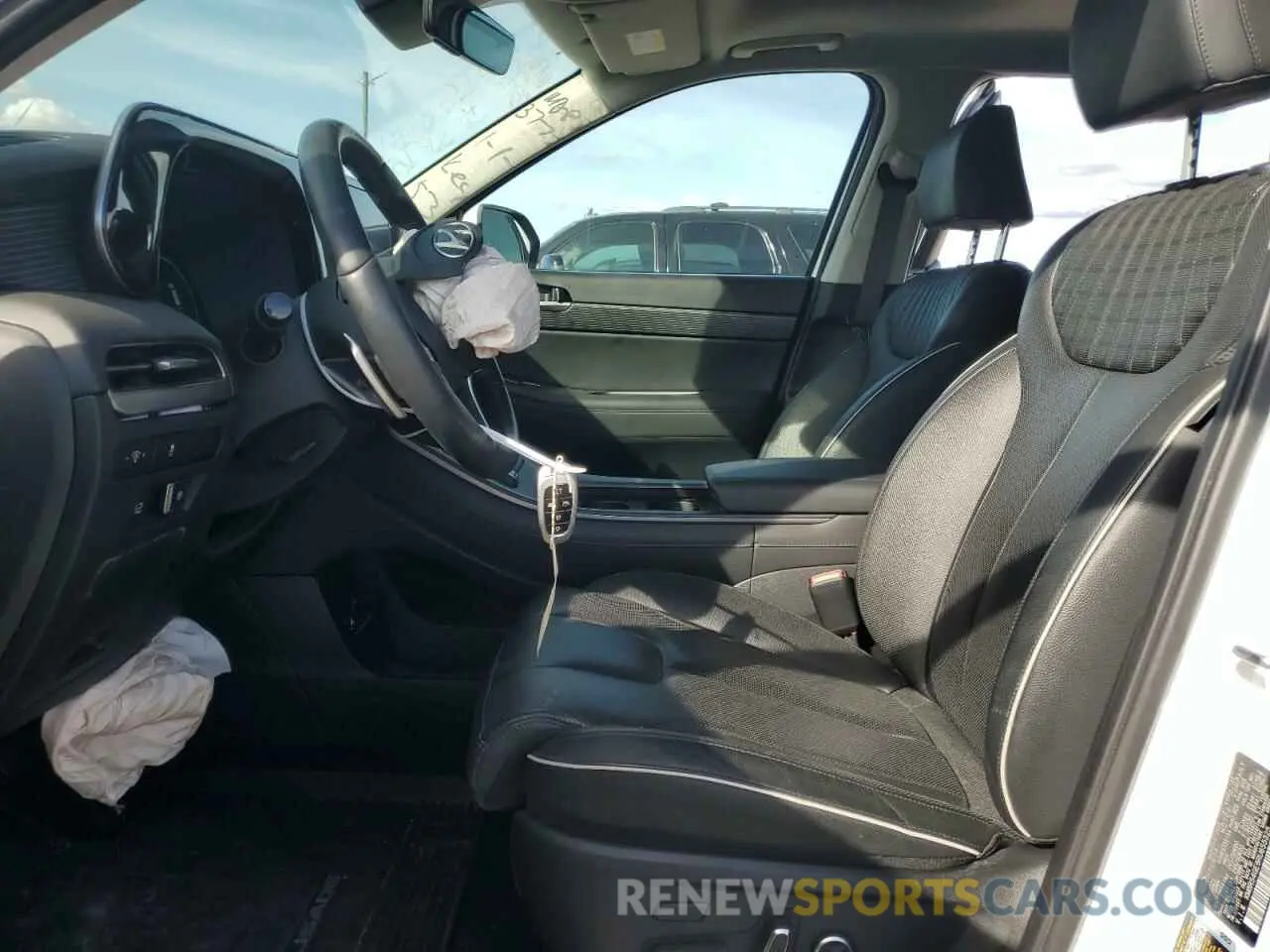 7 fotografías del automóvil dañado KM8R54GE9RU655325 HYUNDAI PALISADE 2024