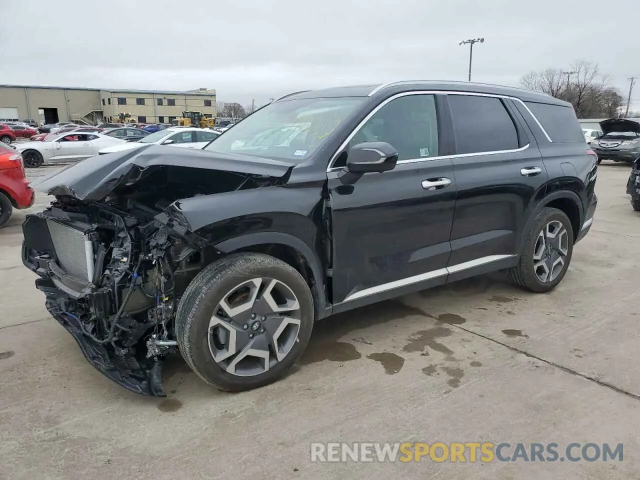 1 fotografías del automóvil dañado KM8R54GE9RU742884 HYUNDAI PALISADE 2024