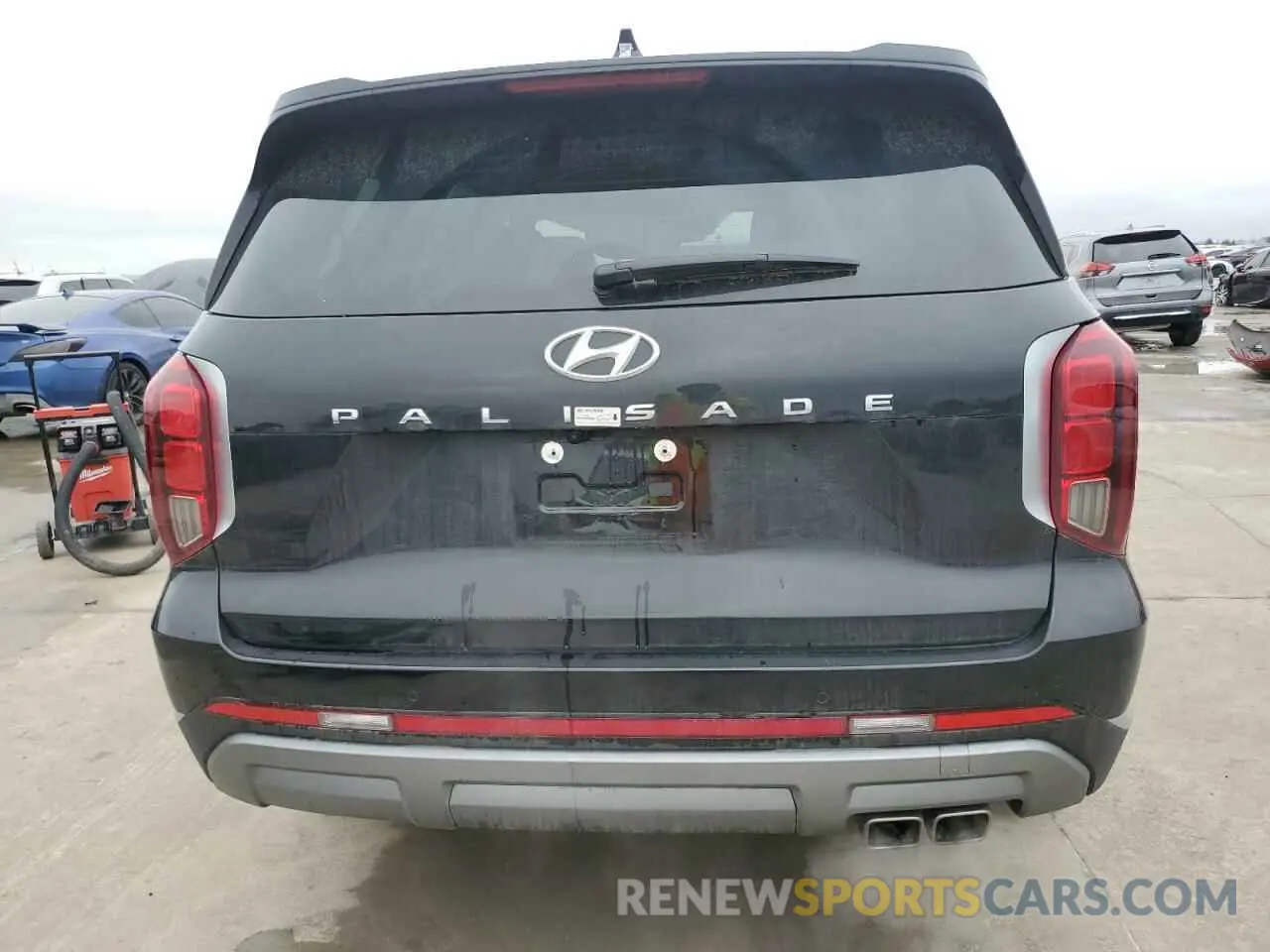 6 fotografías del automóvil dañado KM8R54GE9RU742884 HYUNDAI PALISADE 2024