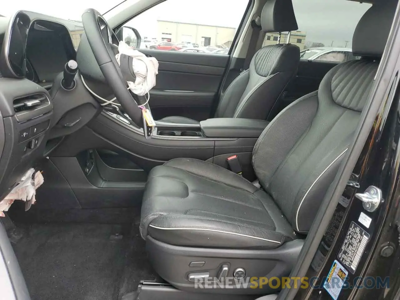 7 fotografías del automóvil dañado KM8R54GE9RU742884 HYUNDAI PALISADE 2024