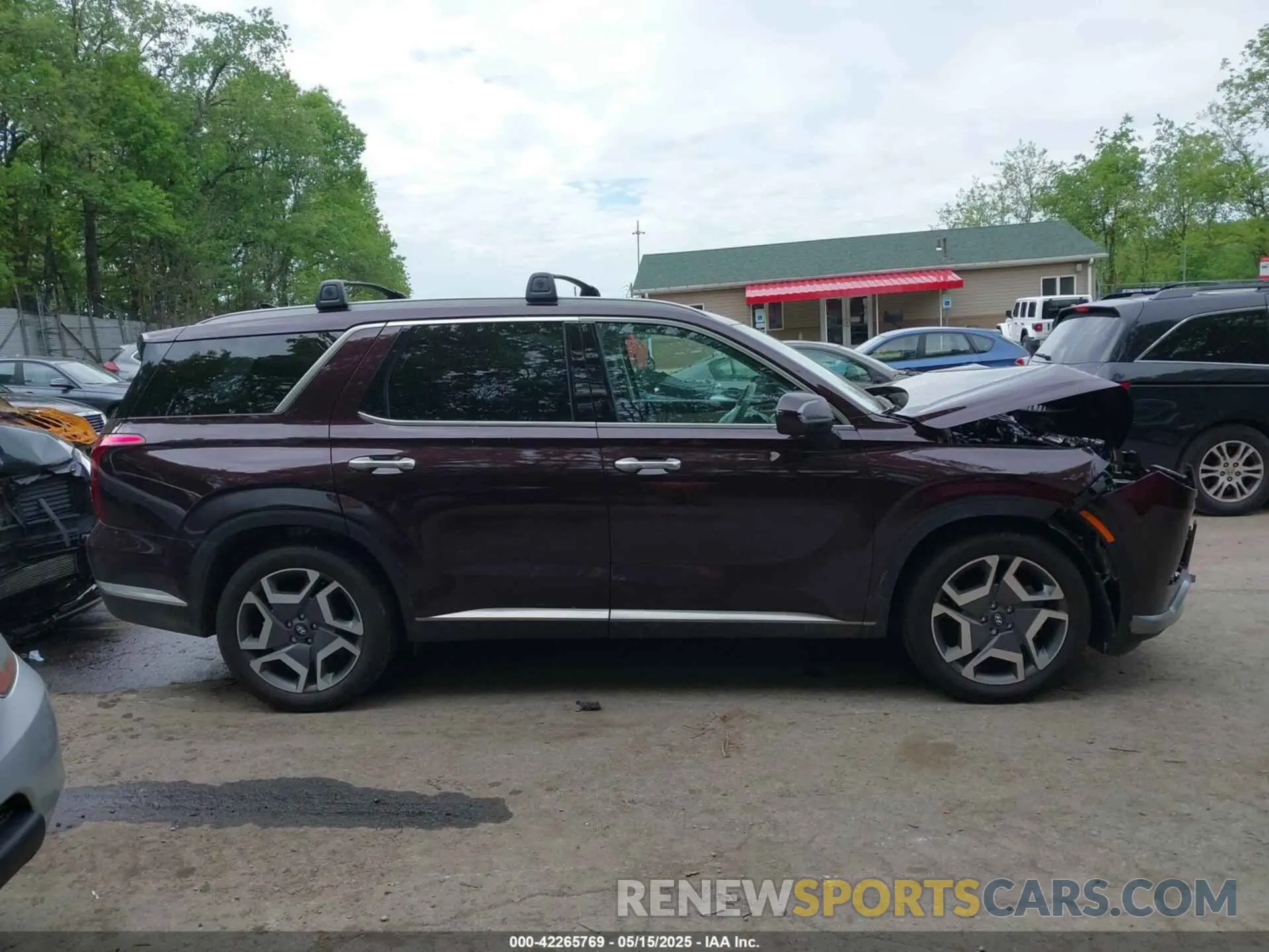 13 fotografías del automóvil dañado KM8R5DGE0RU688648 HYUNDAI PALISADE 2024