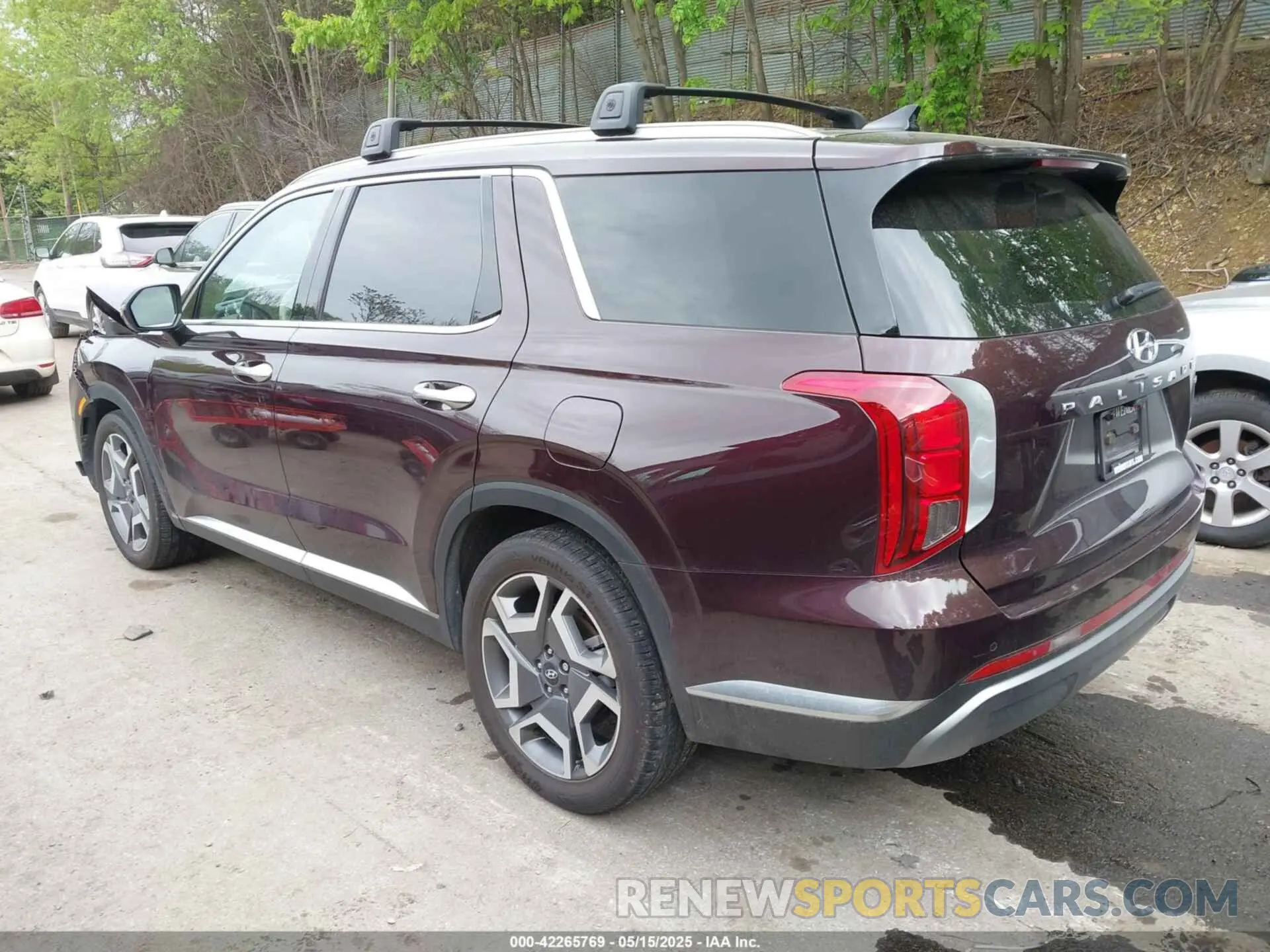 3 fotografías del automóvil dañado KM8R5DGE0RU688648 HYUNDAI PALISADE 2024