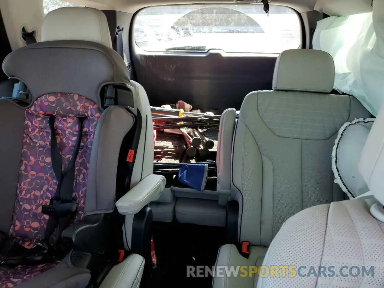 10 fotografías del automóvil dañado KM8R5DGE0RU720076 HYUNDAI PALISADE 2024