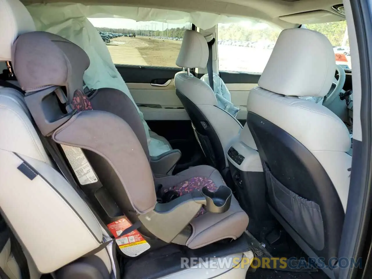 11 fotografías del automóvil dañado KM8R5DGE0RU720076 HYUNDAI PALISADE 2024