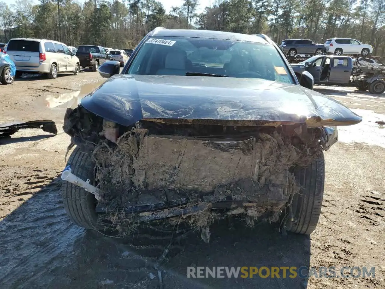 5 fotografías del automóvil dañado KM8R5DGE0RU720076 HYUNDAI PALISADE 2024