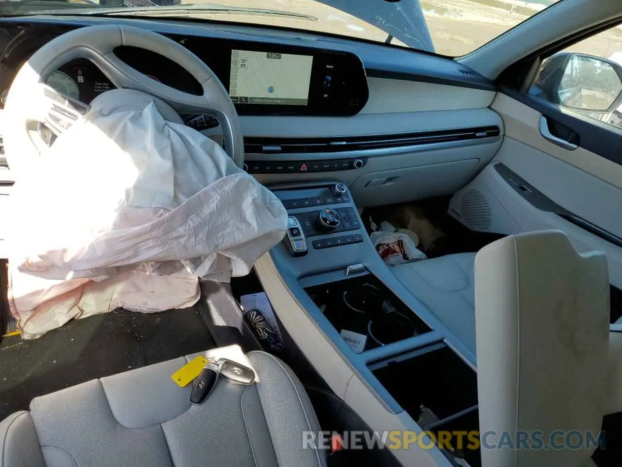 8 fotografías del automóvil dañado KM8R5DGE0RU720076 HYUNDAI PALISADE 2024