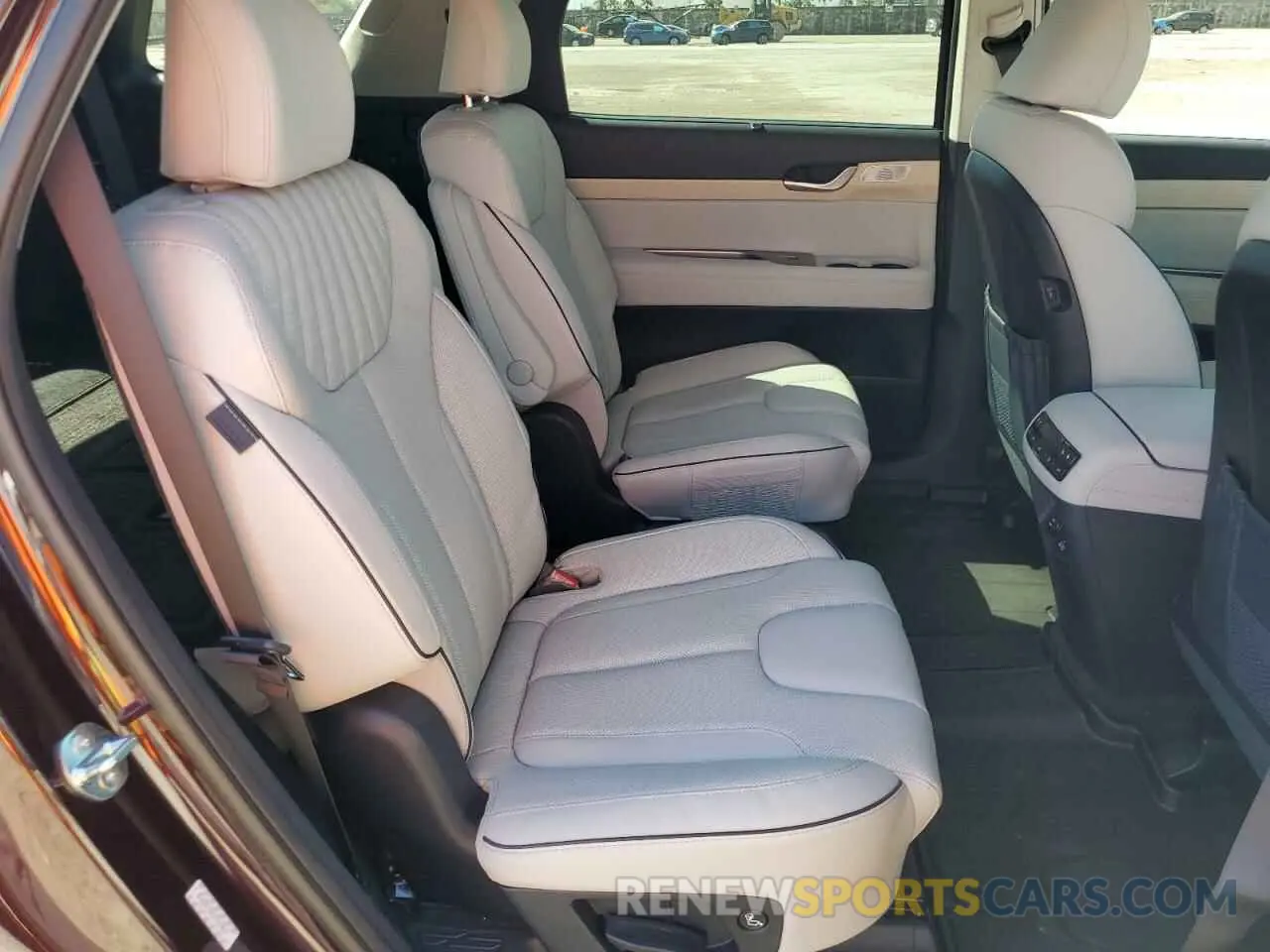 10 fotografías del automóvil dañado KM8R5DGE0RU762098 HYUNDAI PALISADE 2024