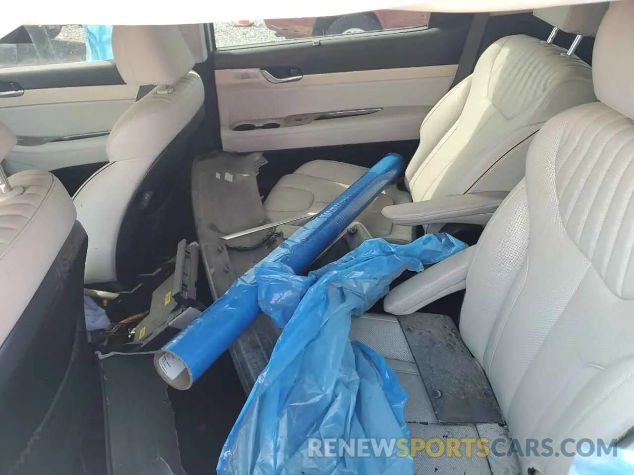 11 fotografías del automóvil dañado KM8R5DGE1RU664813 HYUNDAI PALISADE 2024