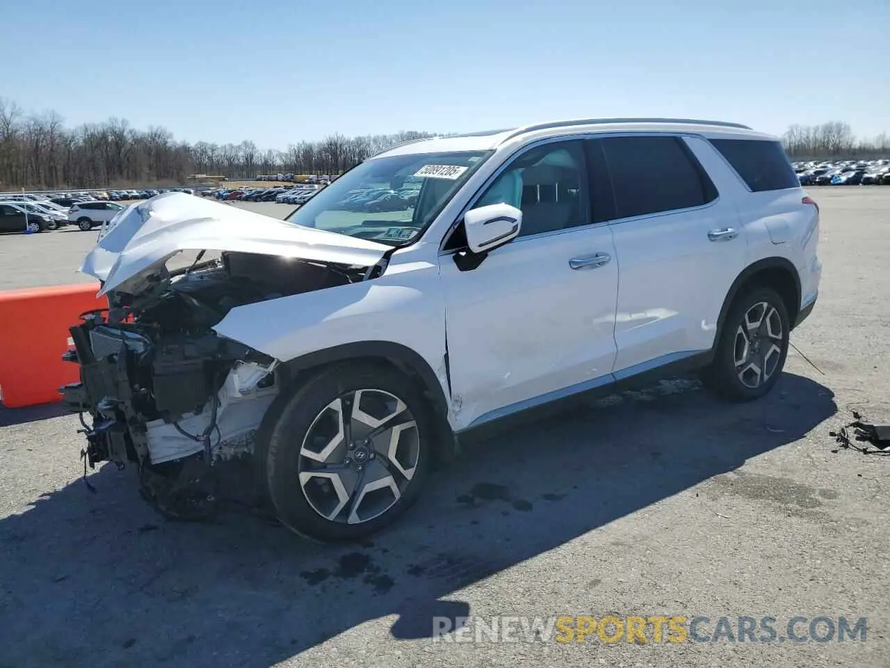 1 fotografías del automóvil dañado KM8R5DGE4RU781947 HYUNDAI PALISADE 2024