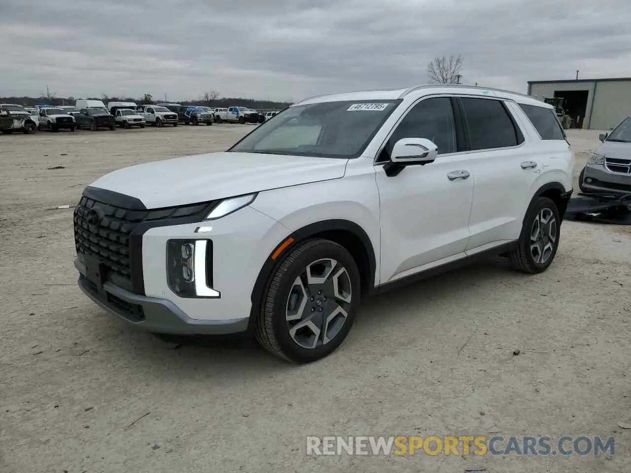 1 fotografías del automóvil dañado KM8R5DGE4RU782192 HYUNDAI PALISADE 2024