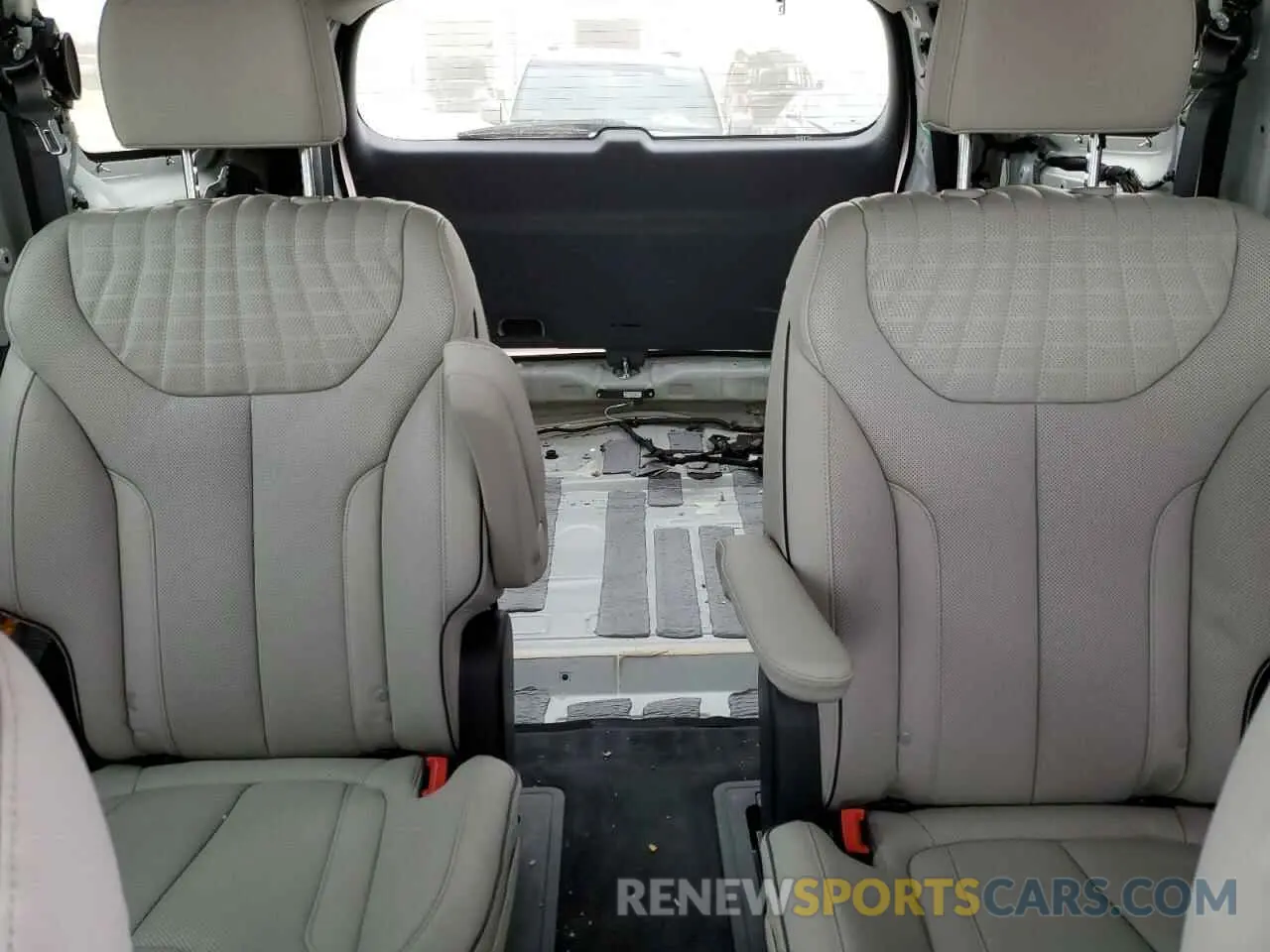 10 fotografías del automóvil dañado KM8R5DGE4RU782192 HYUNDAI PALISADE 2024
