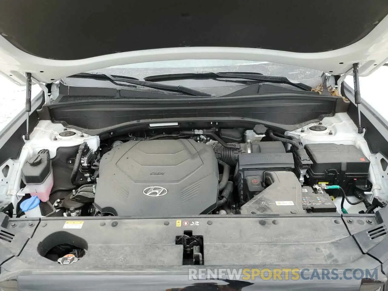 12 fotografías del automóvil dañado KM8R5DGE4RU782192 HYUNDAI PALISADE 2024