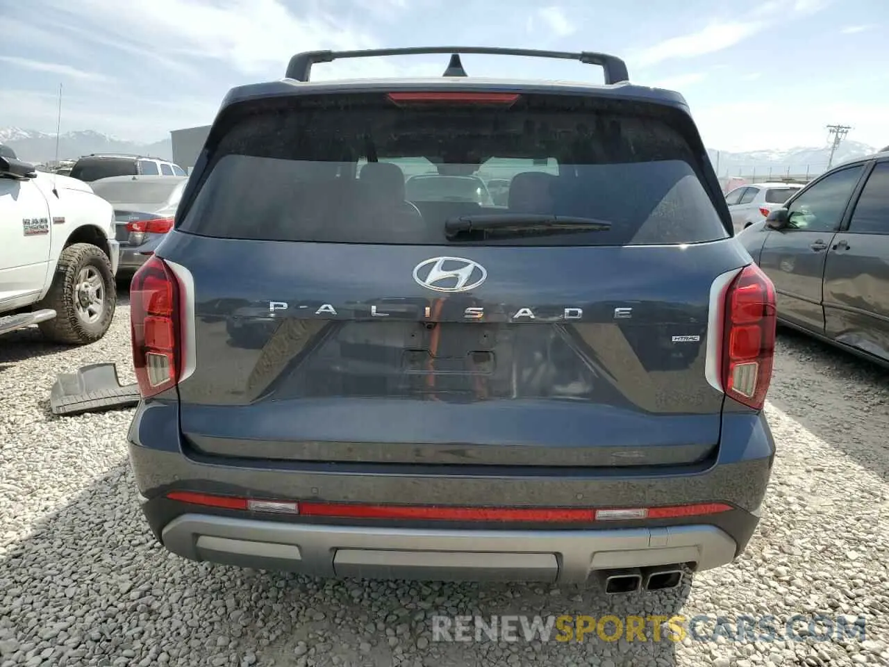 6 fotografías del automóvil dañado KM8R5DGE6RU665228 HYUNDAI PALISADE 2024