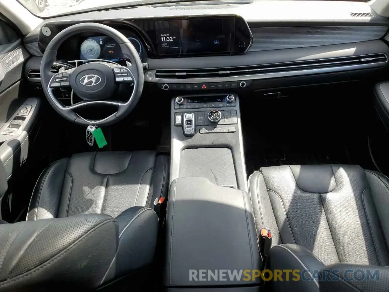 8 fotografías del automóvil dañado KM8R5DGE6RU665228 HYUNDAI PALISADE 2024
