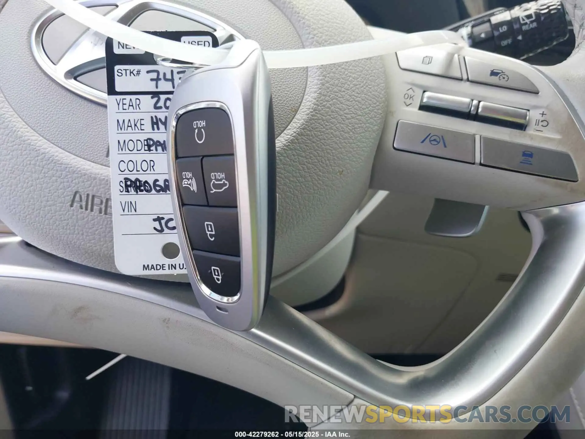 11 fotografías del automóvil dañado KM8R5DGE7RU698500 HYUNDAI PALISADE 2024