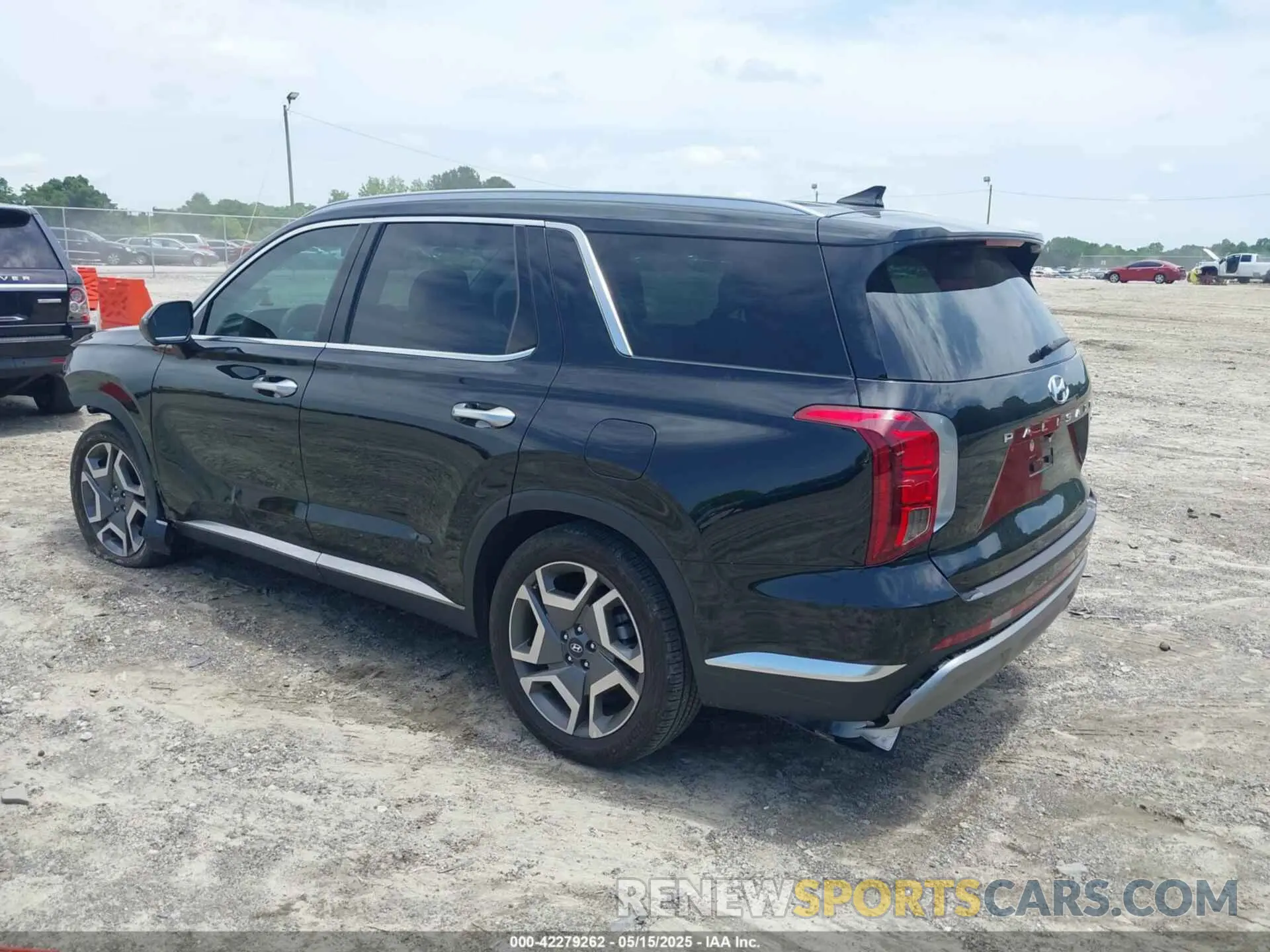 3 fotografías del automóvil dañado KM8R5DGE7RU698500 HYUNDAI PALISADE 2024