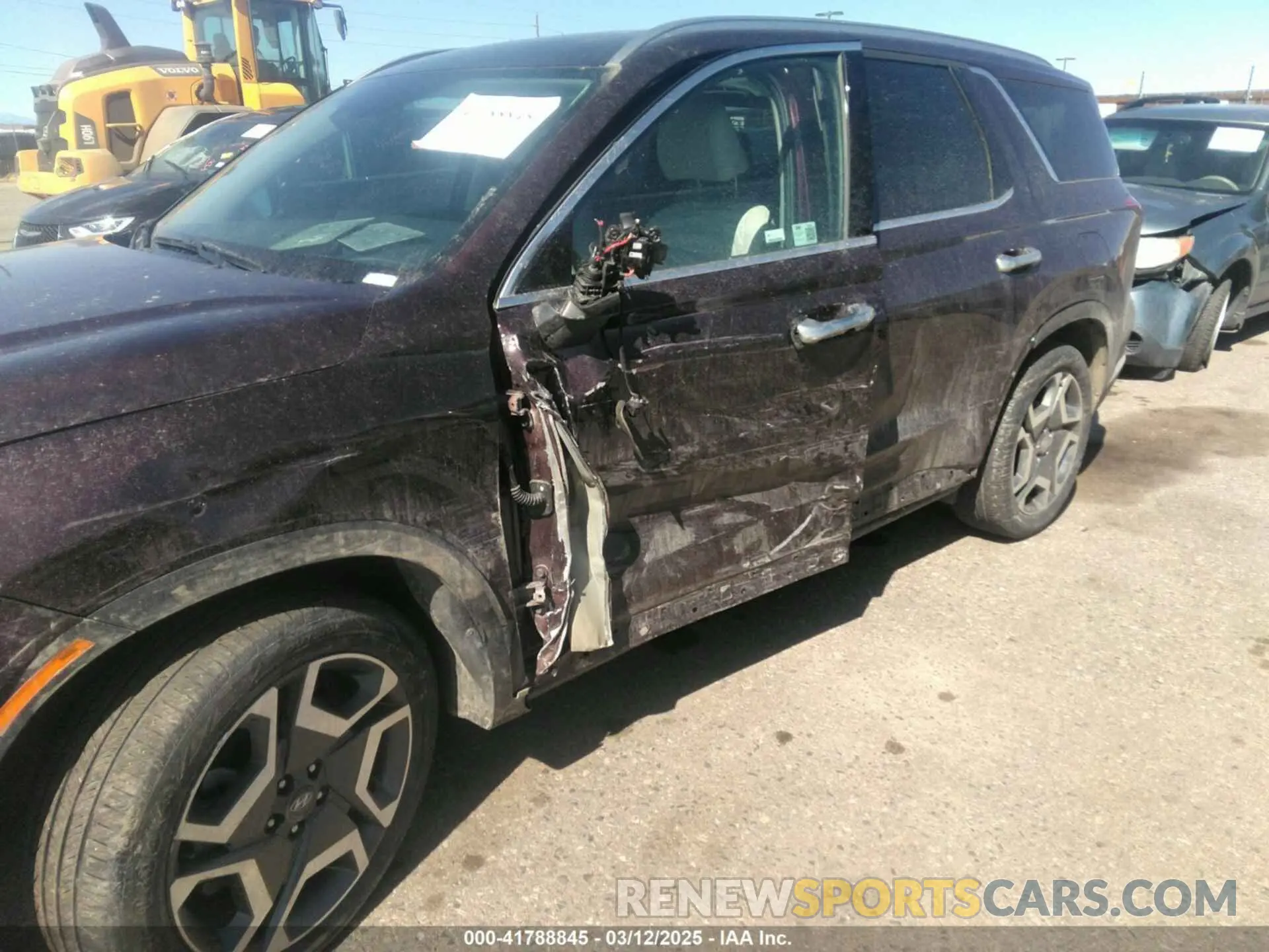 6 fotografías del automóvil dañado KM8R5DGE8RU720665 HYUNDAI PALISADE 2024